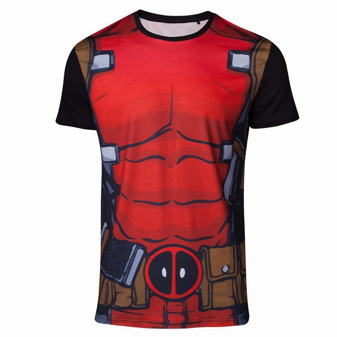Marvel Deadpool Suit Sublimated T-Shirt