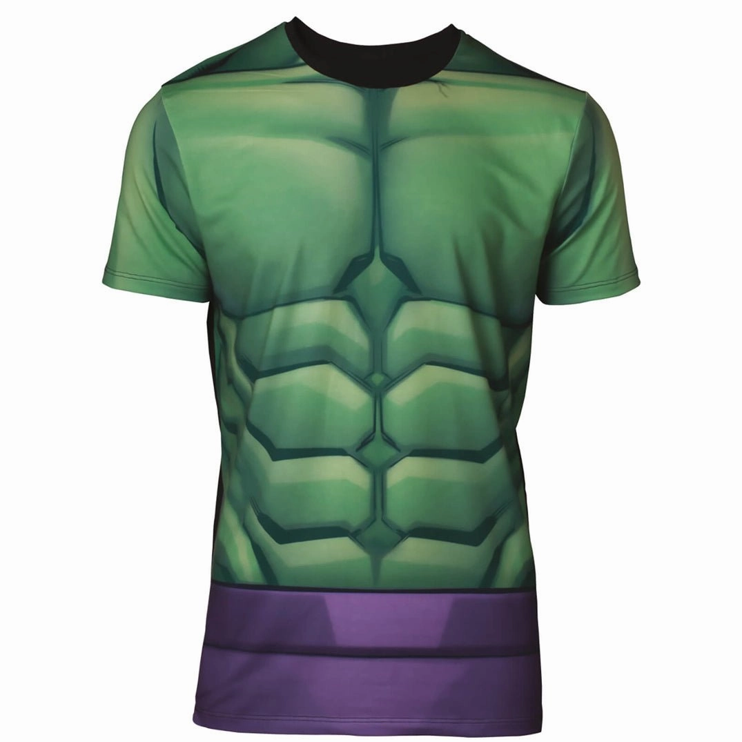 Marvel Hulk Muscle Sublimated T-Shirt