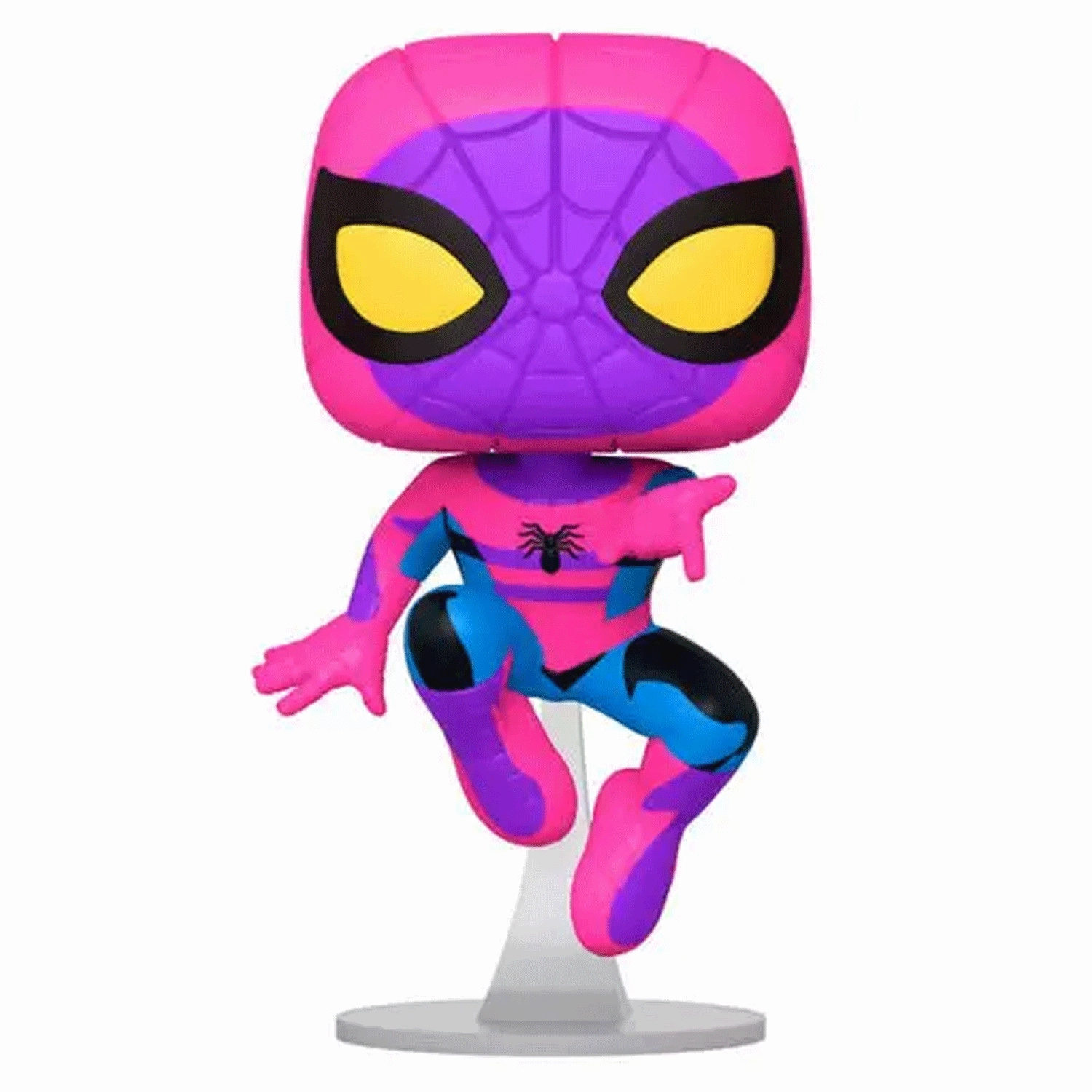 Marvel Spiderman Blacklight Pop! Vinyl and Tee Set
