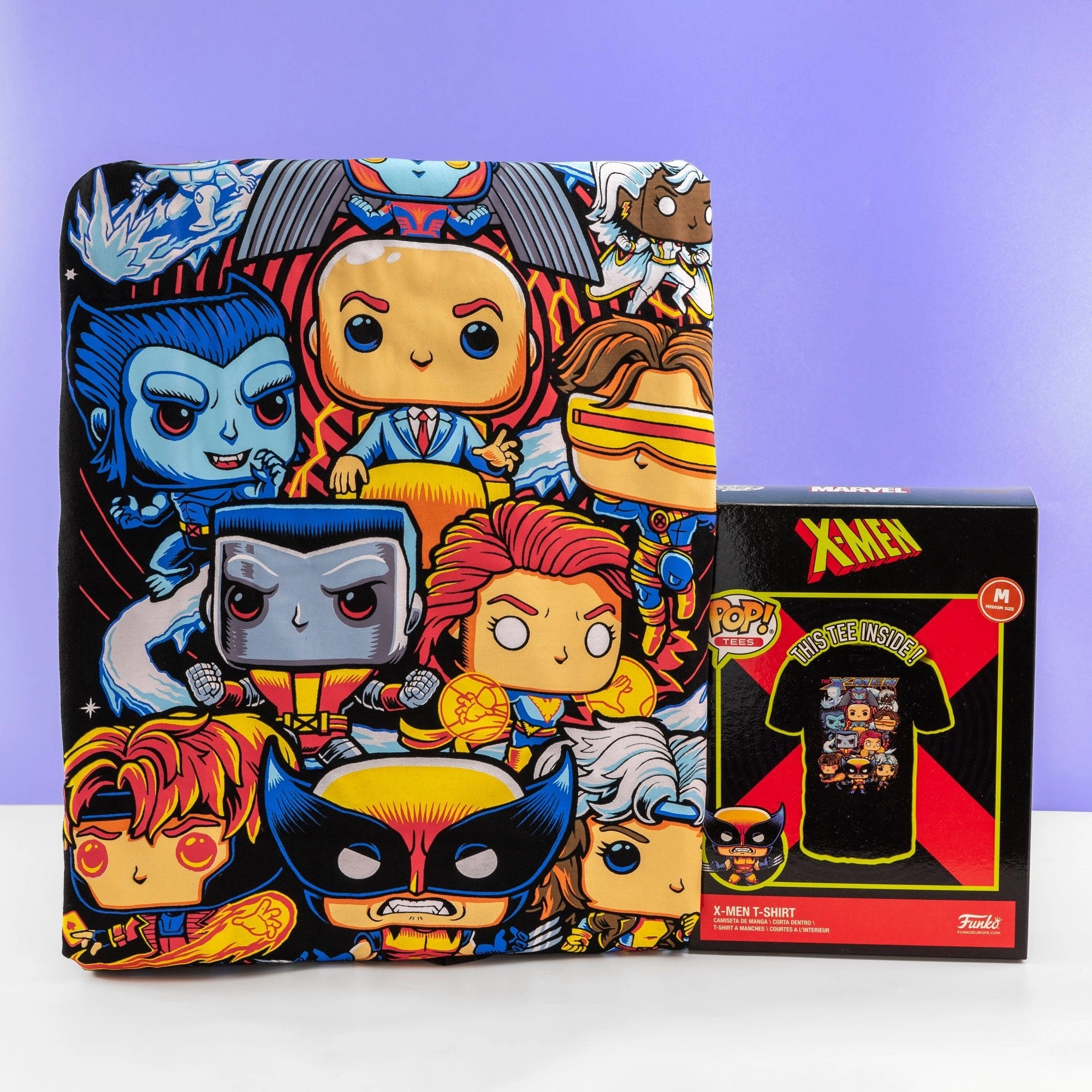 Marvel The X-Men Character Group Funko Boxed Tee