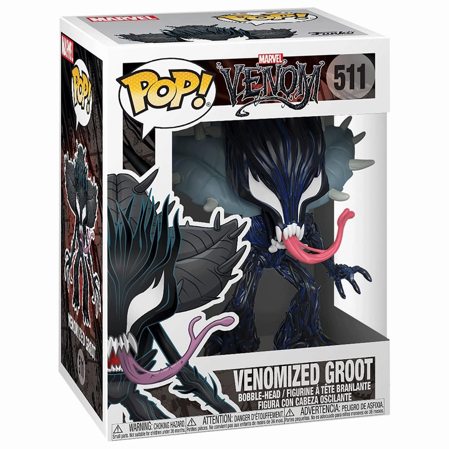 Marvel Venom Groot Pop! Vinyl and Tee Set