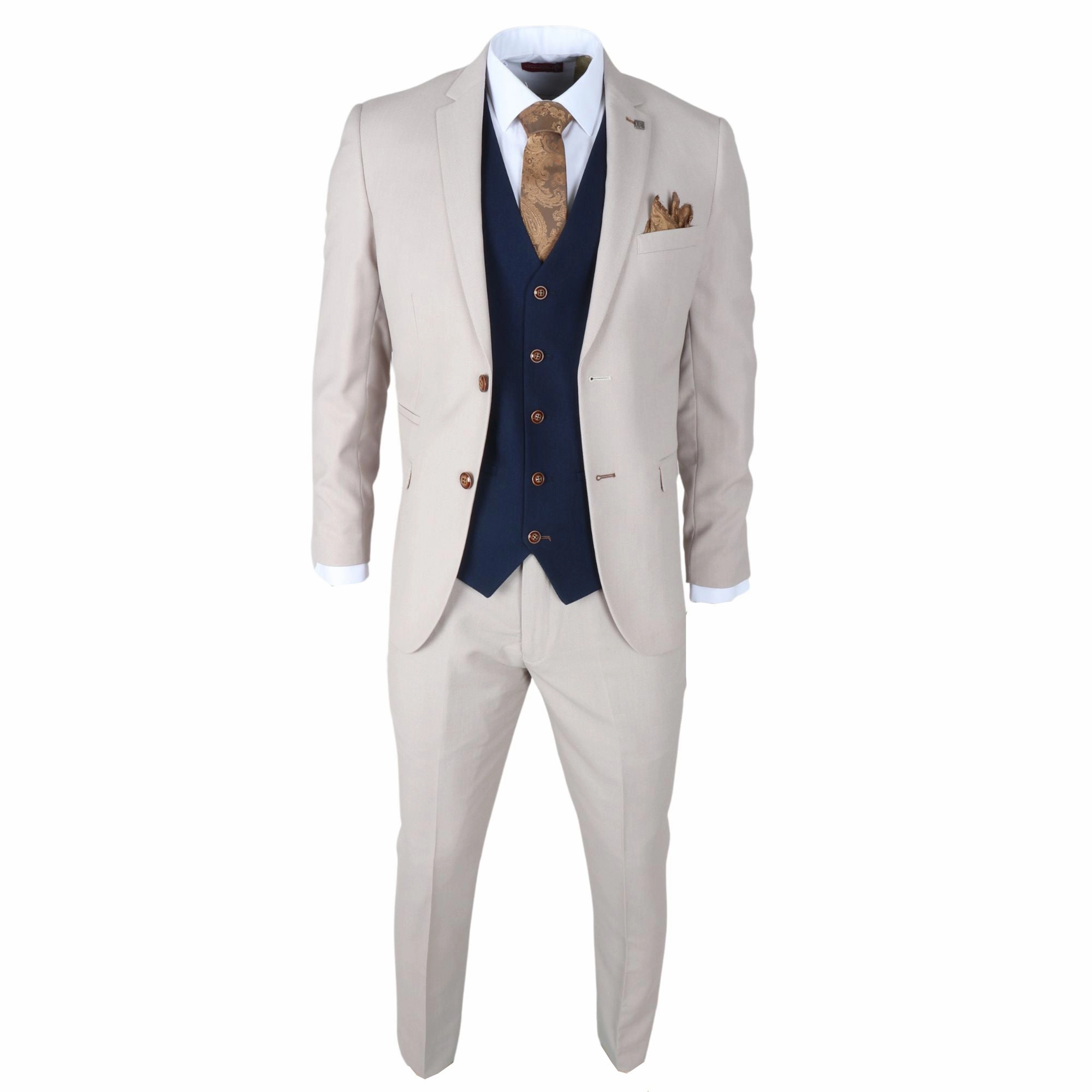 Mayfair 3 piece Grooms Suit