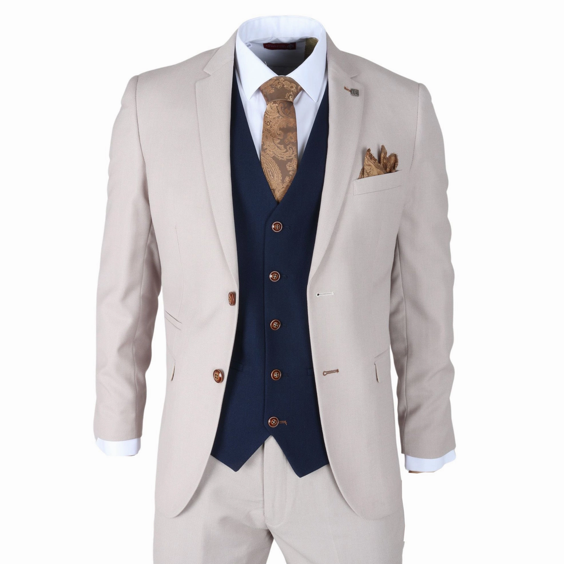 Mayfair 3 piece Grooms Suit