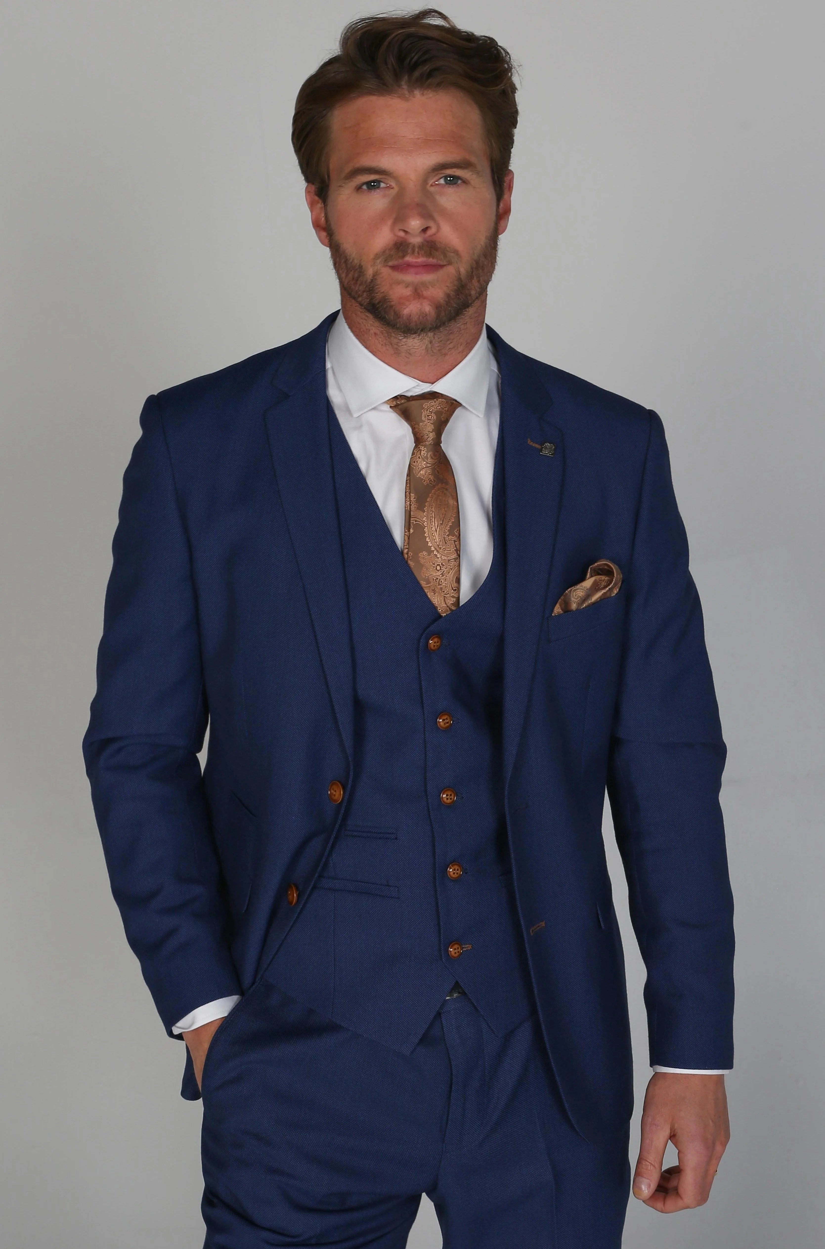 Mayfair- Classic Plain Blazer With 2 Buttons