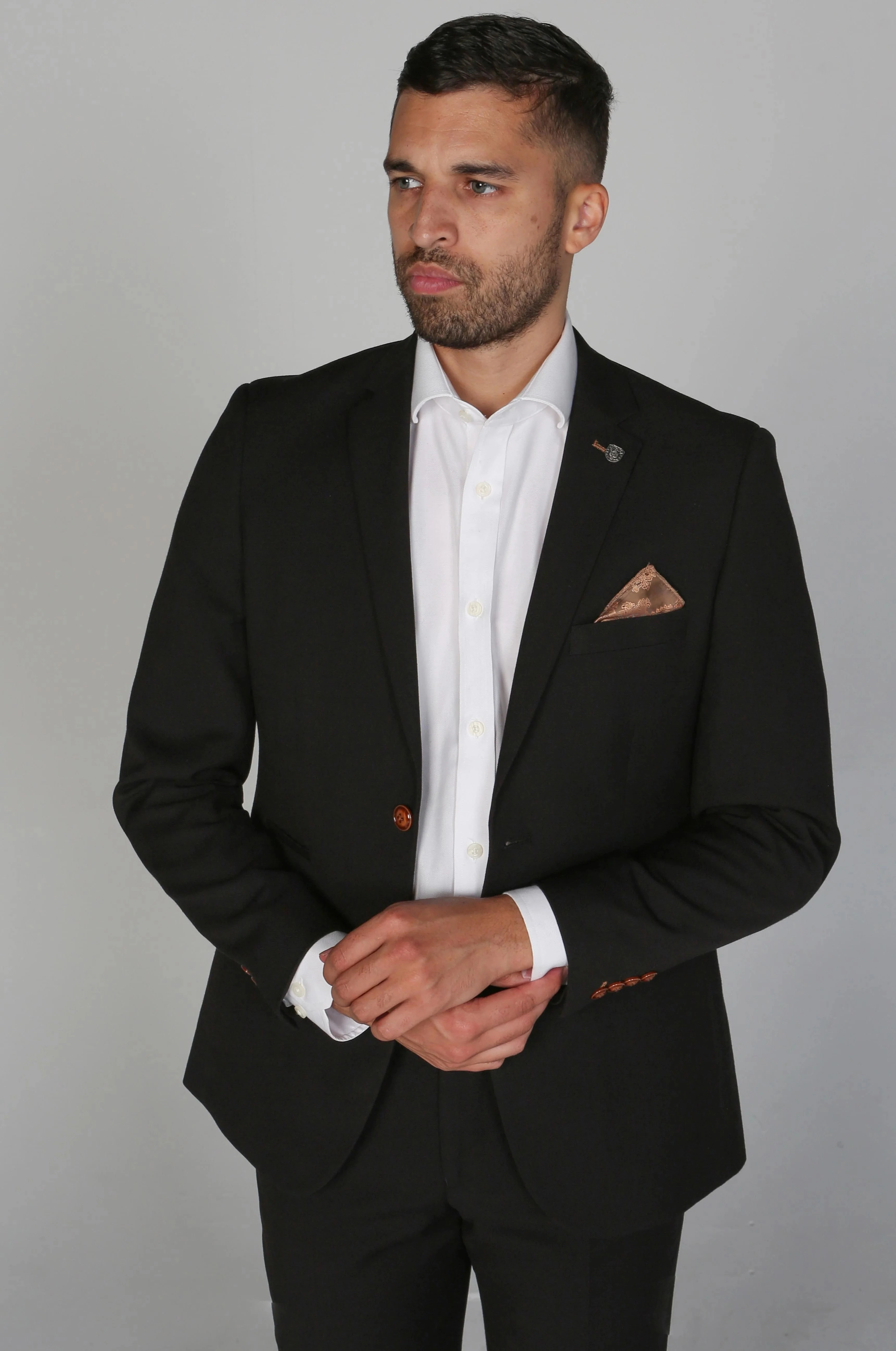 Mayfair- Plain Blazer With Buttons