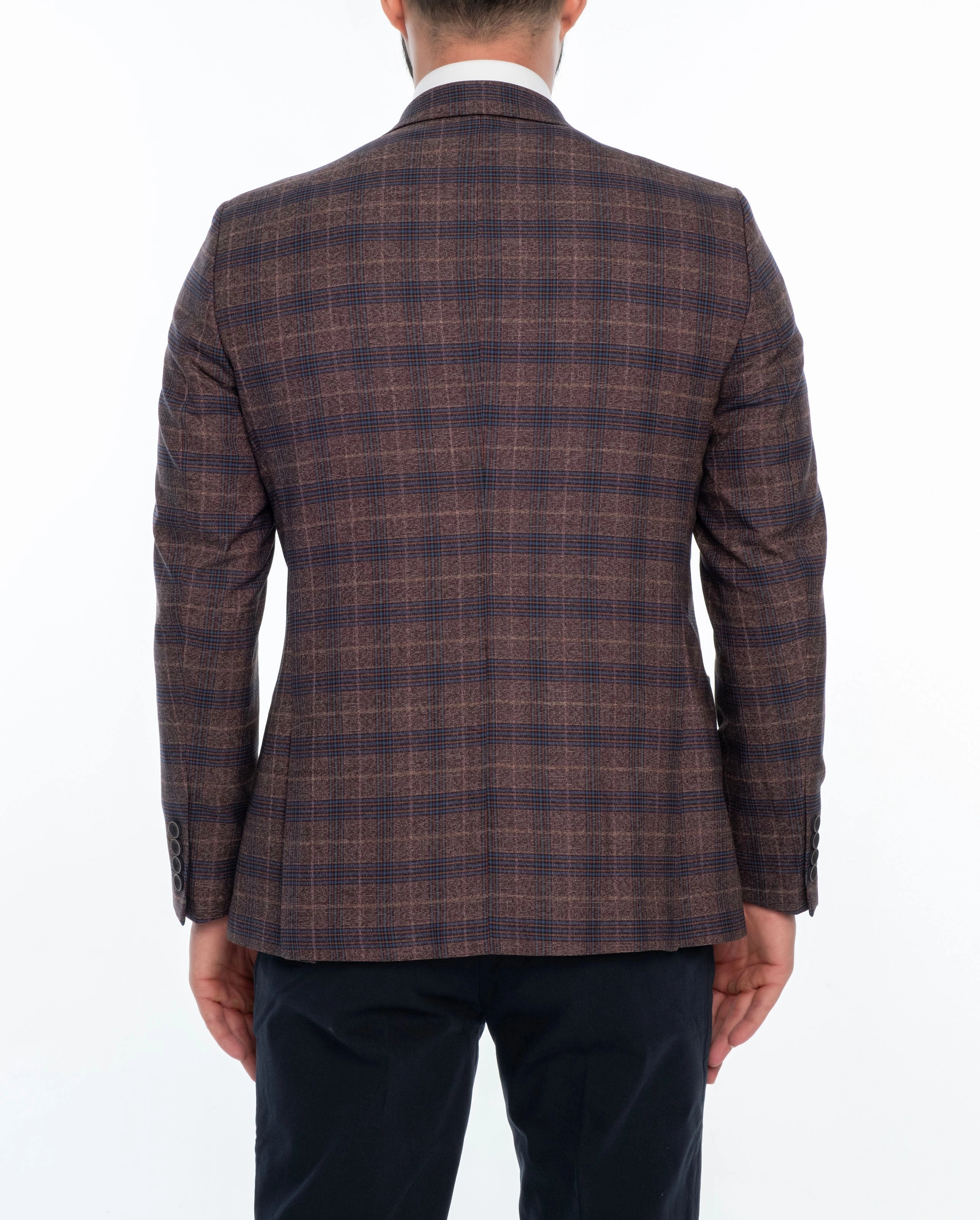 MCLENDON REGULAR FIT PLAID SPORT COAT