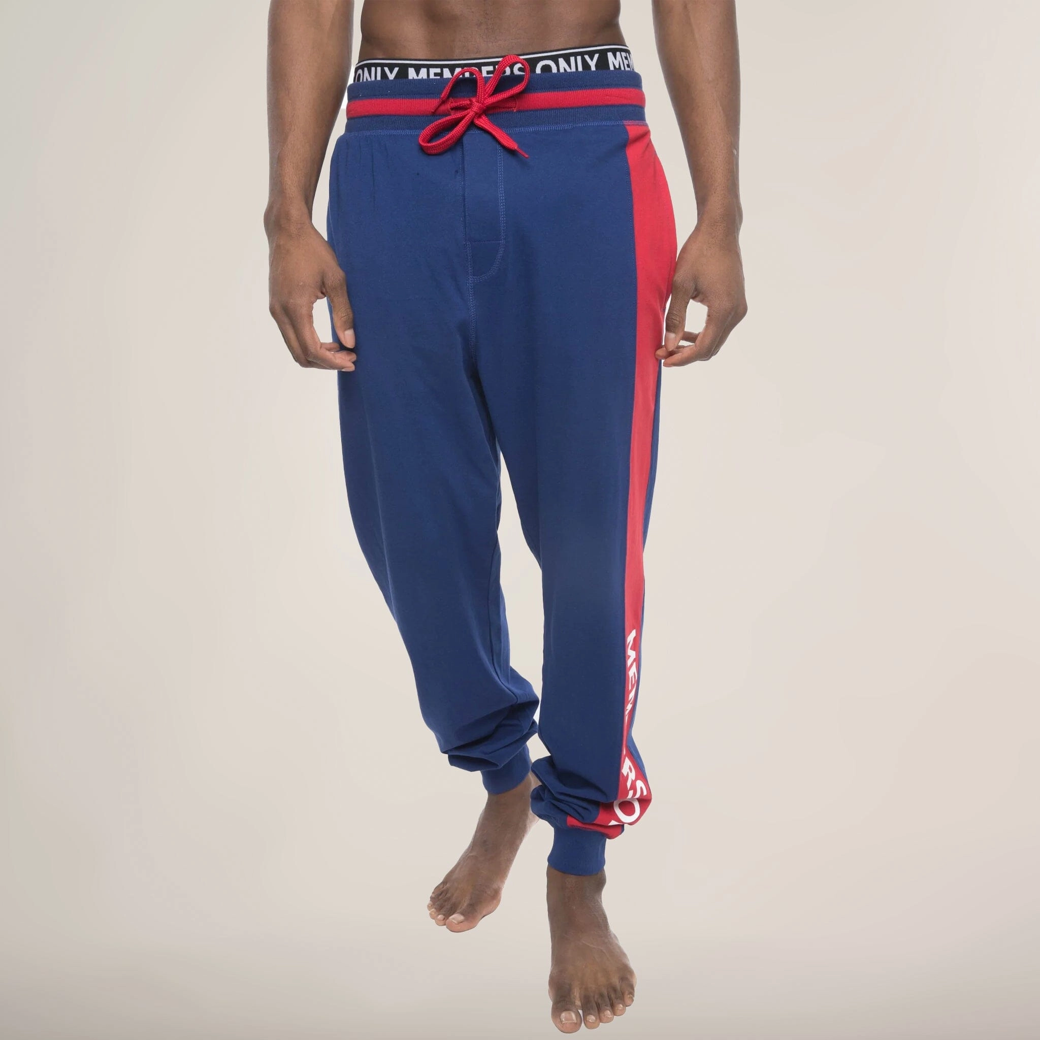 Members Only Logo Leg Jersey Sleep Jogger