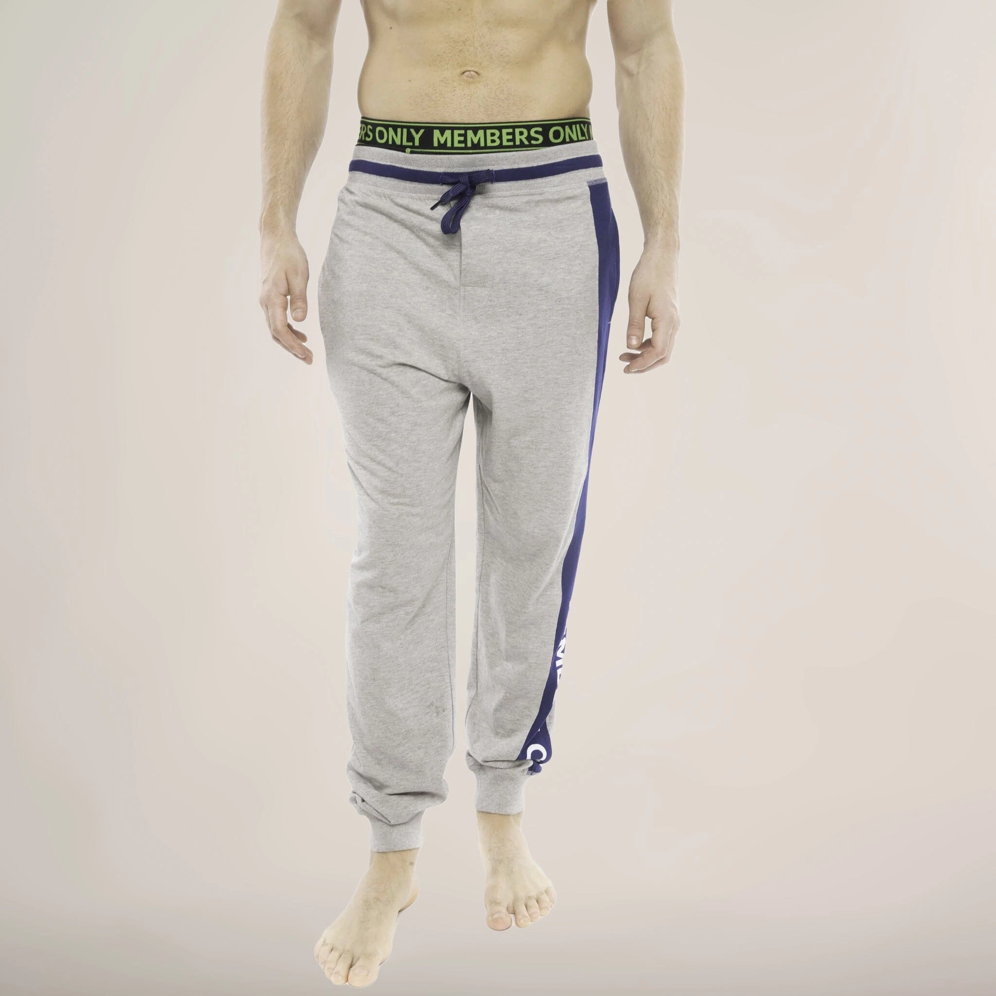 Members Only Logo Leg Jersey Sleep Jogger