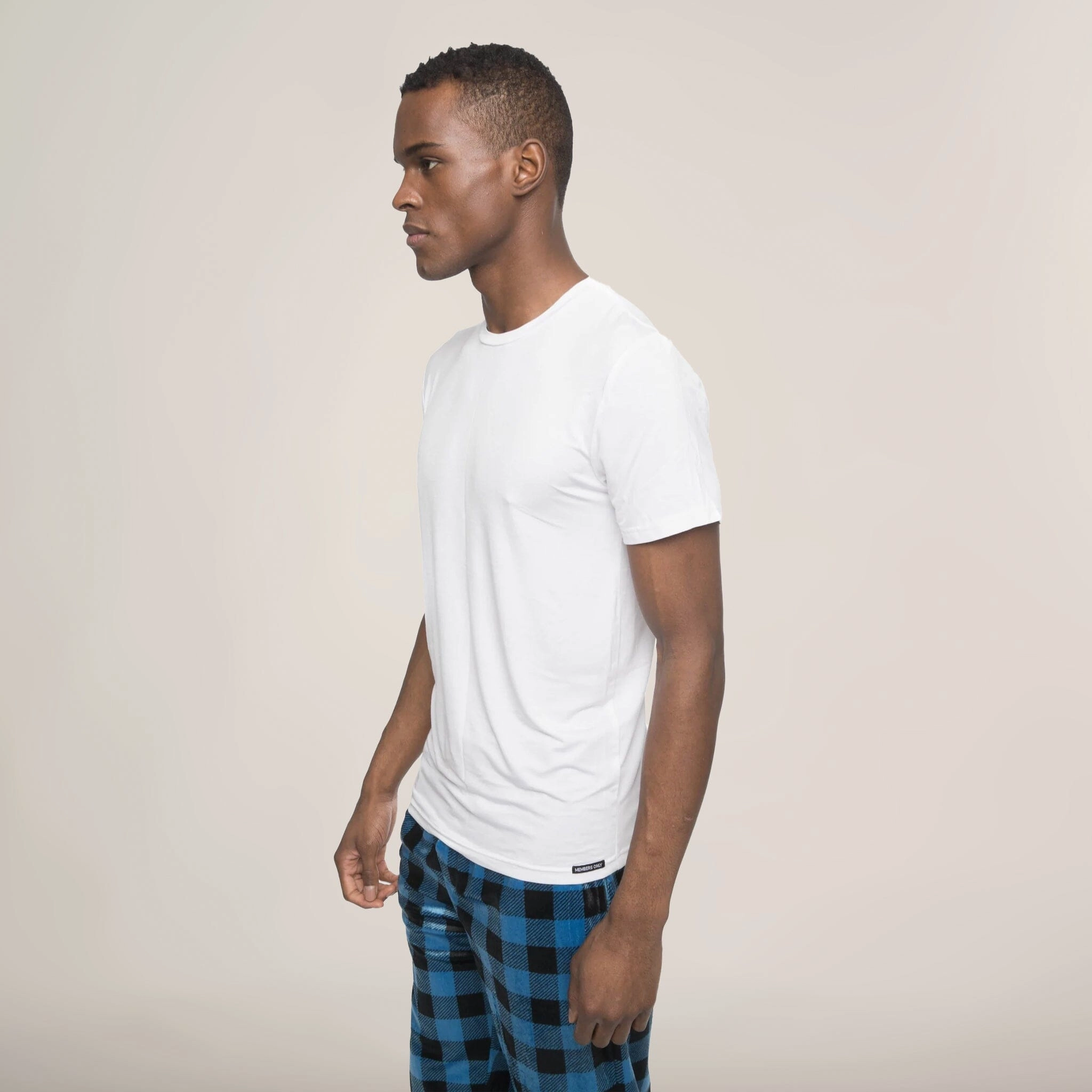 Members Only Short Sleeve Bamboo Rayon Sleep Shirt