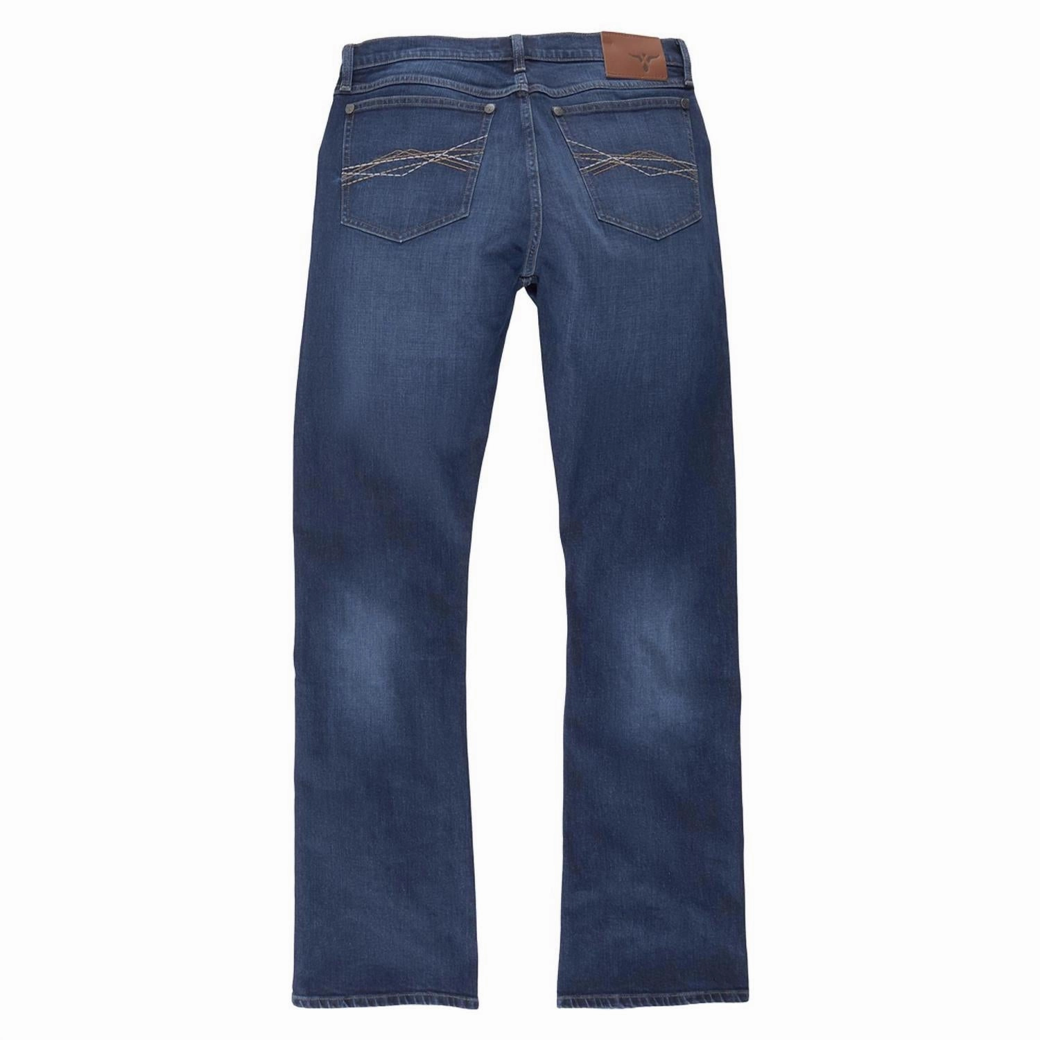 Men's 42 Vintage Bootcut Jean In Valley Bluff