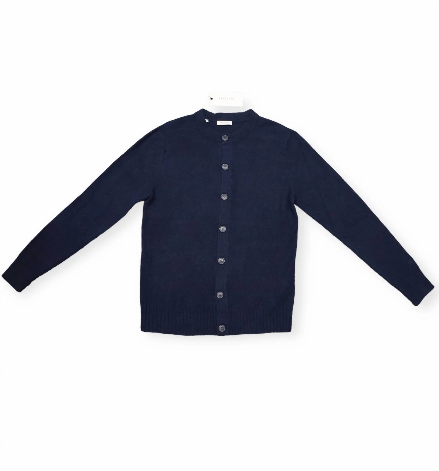 Men's Bart Cardigan Sweater Peacoat In Navy