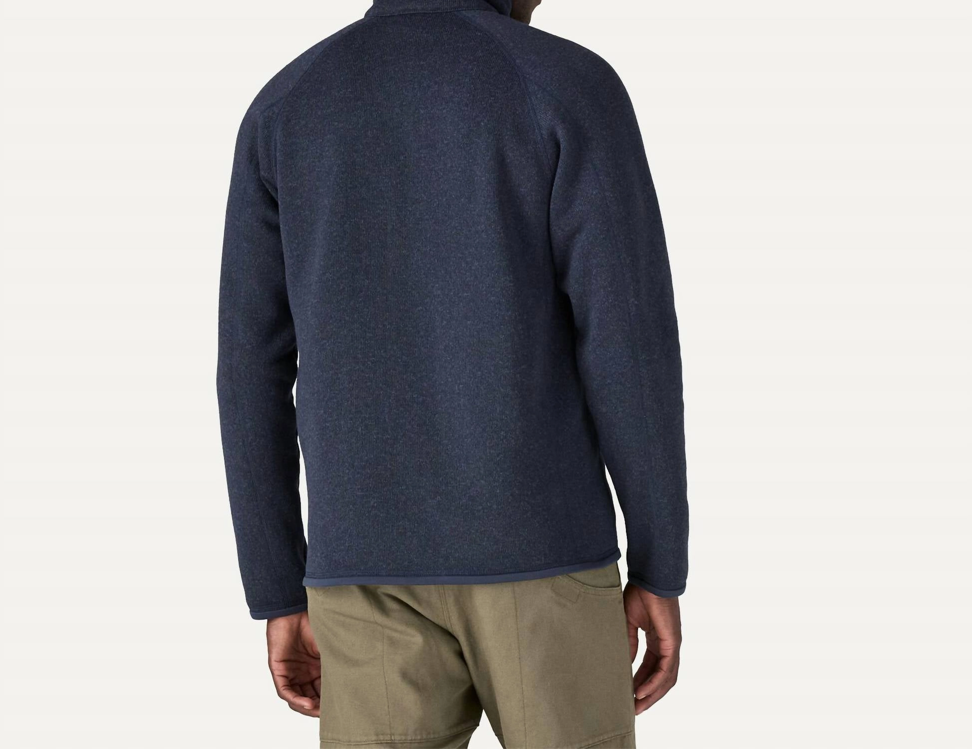 Men's Better 1/4 Zip Sweater In New Navy