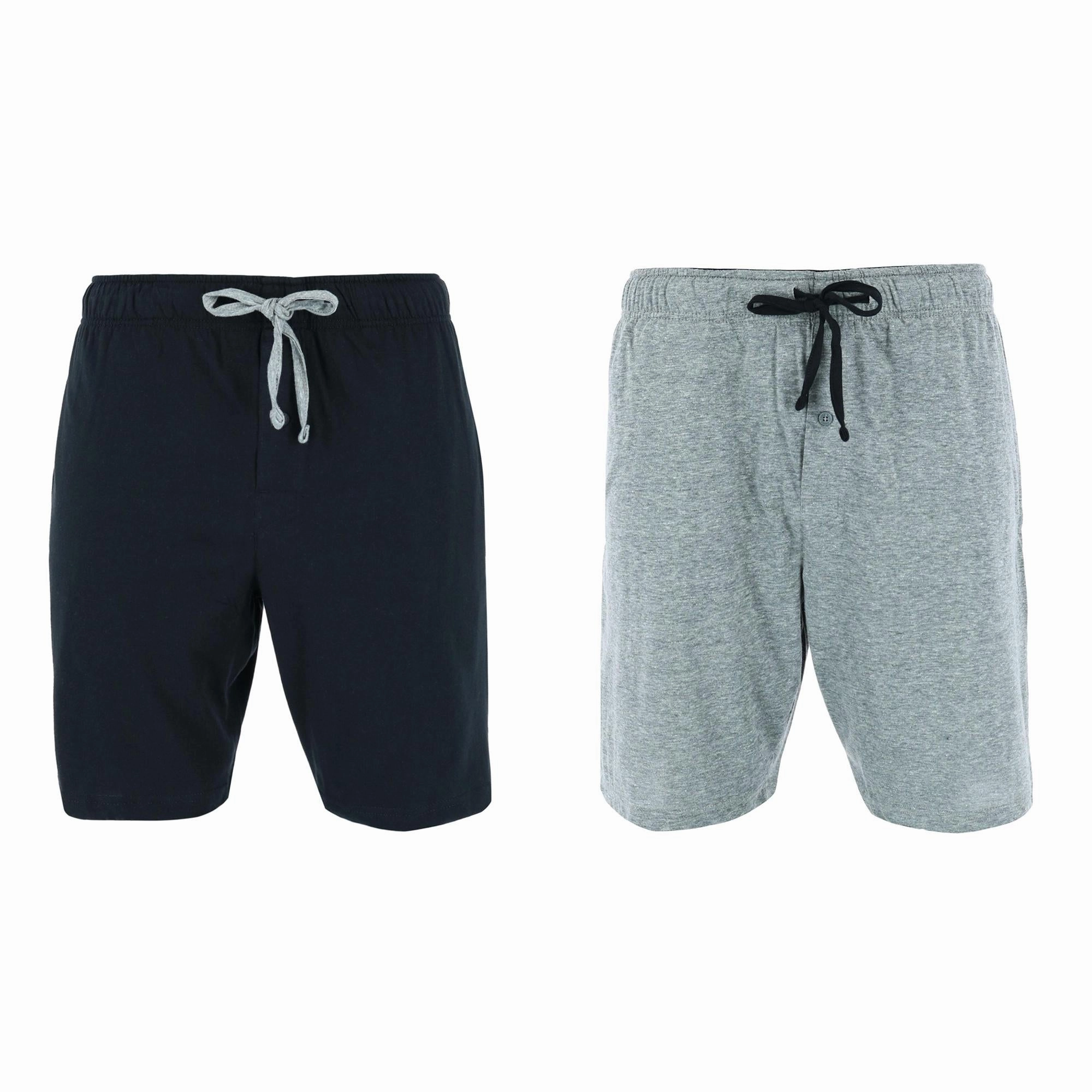 Men's Big & Tall Knit Pajama Lounge Short (Pack of 2)