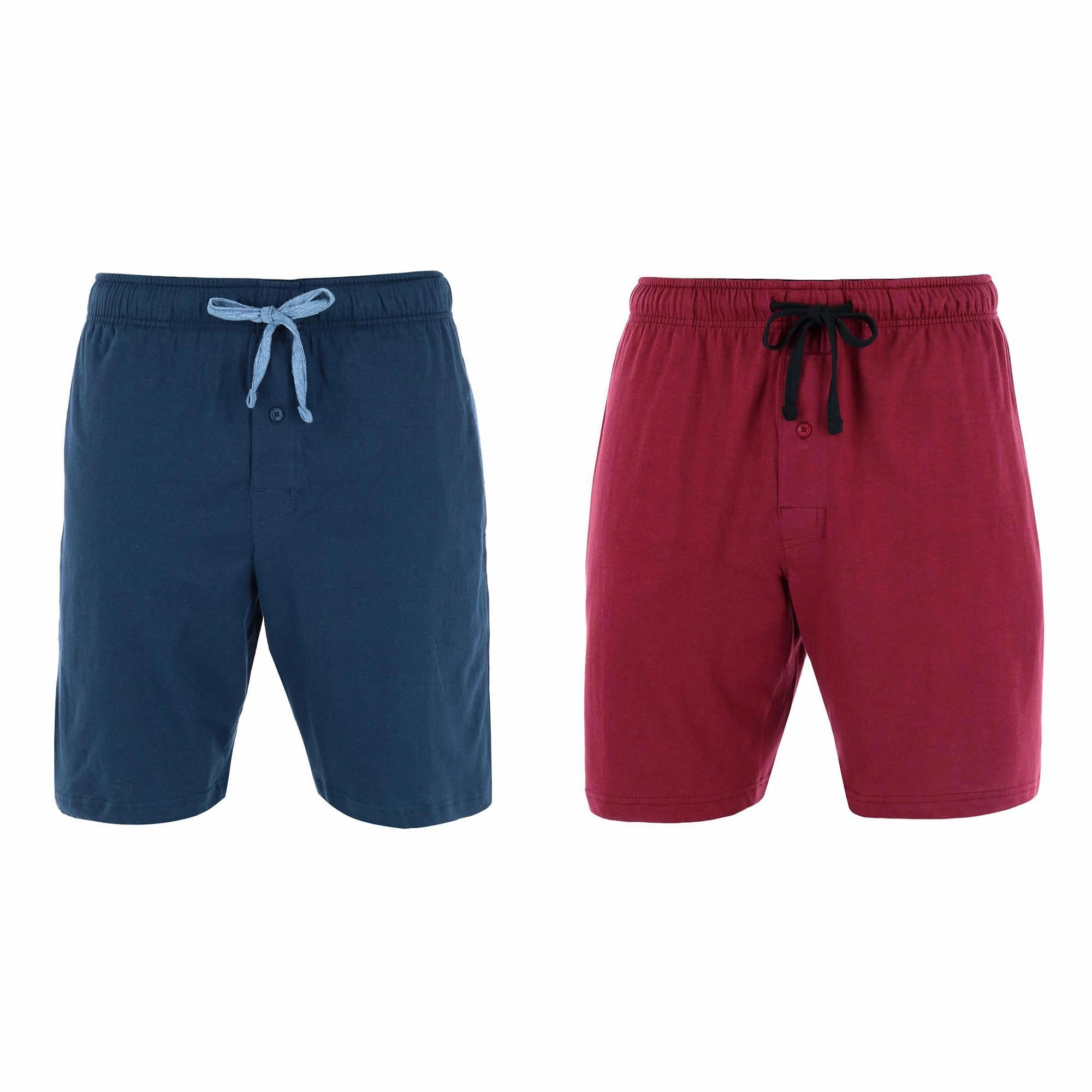 Men's Big & Tall Knit Pajama Lounge Short (Pack of 2)