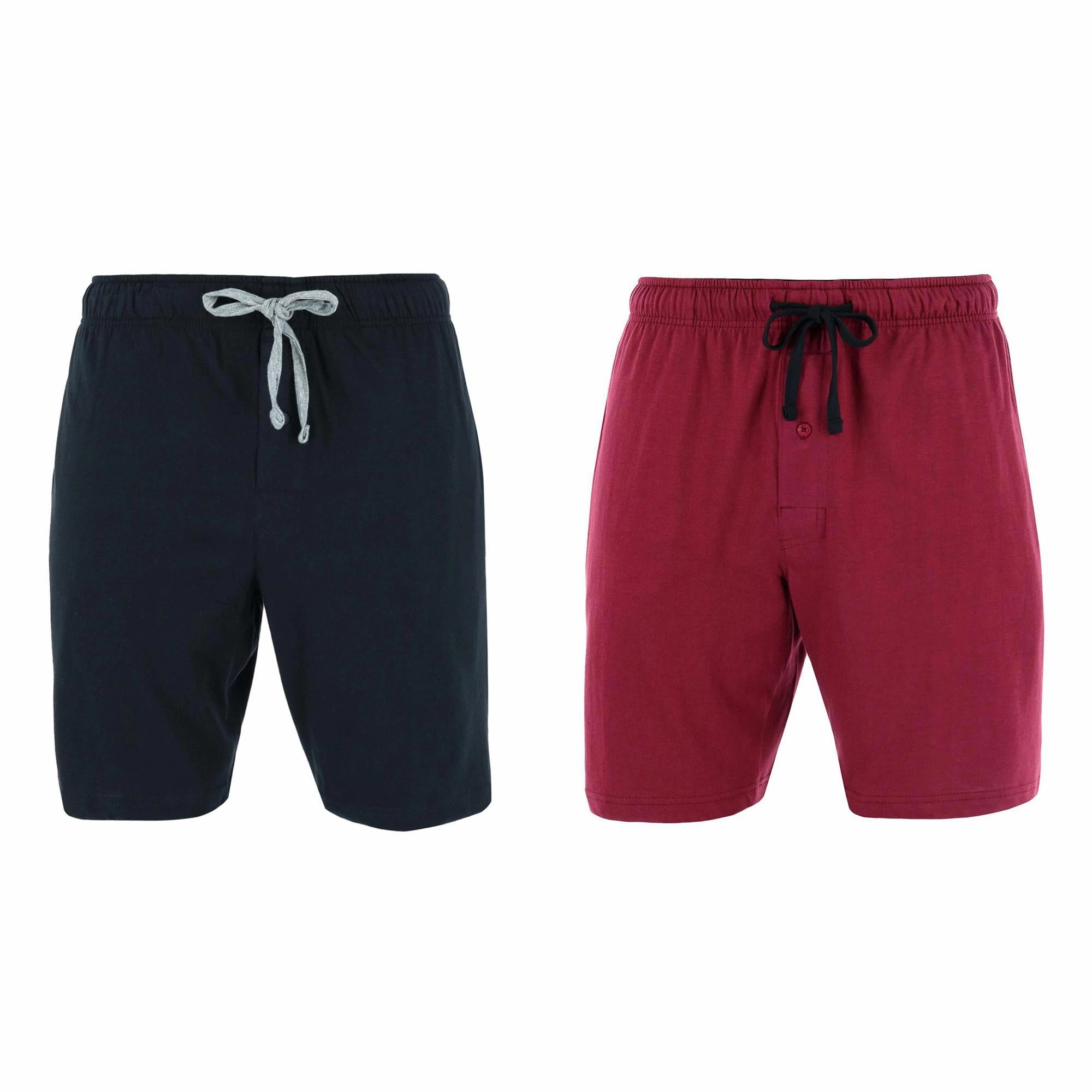 Men's Big & Tall Knit Pajama Lounge Short (Pack of 2)
