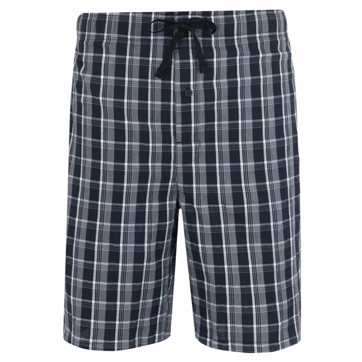 Men's Big and Tall Woven Tagless Plaid Shorts (Pack of 2)