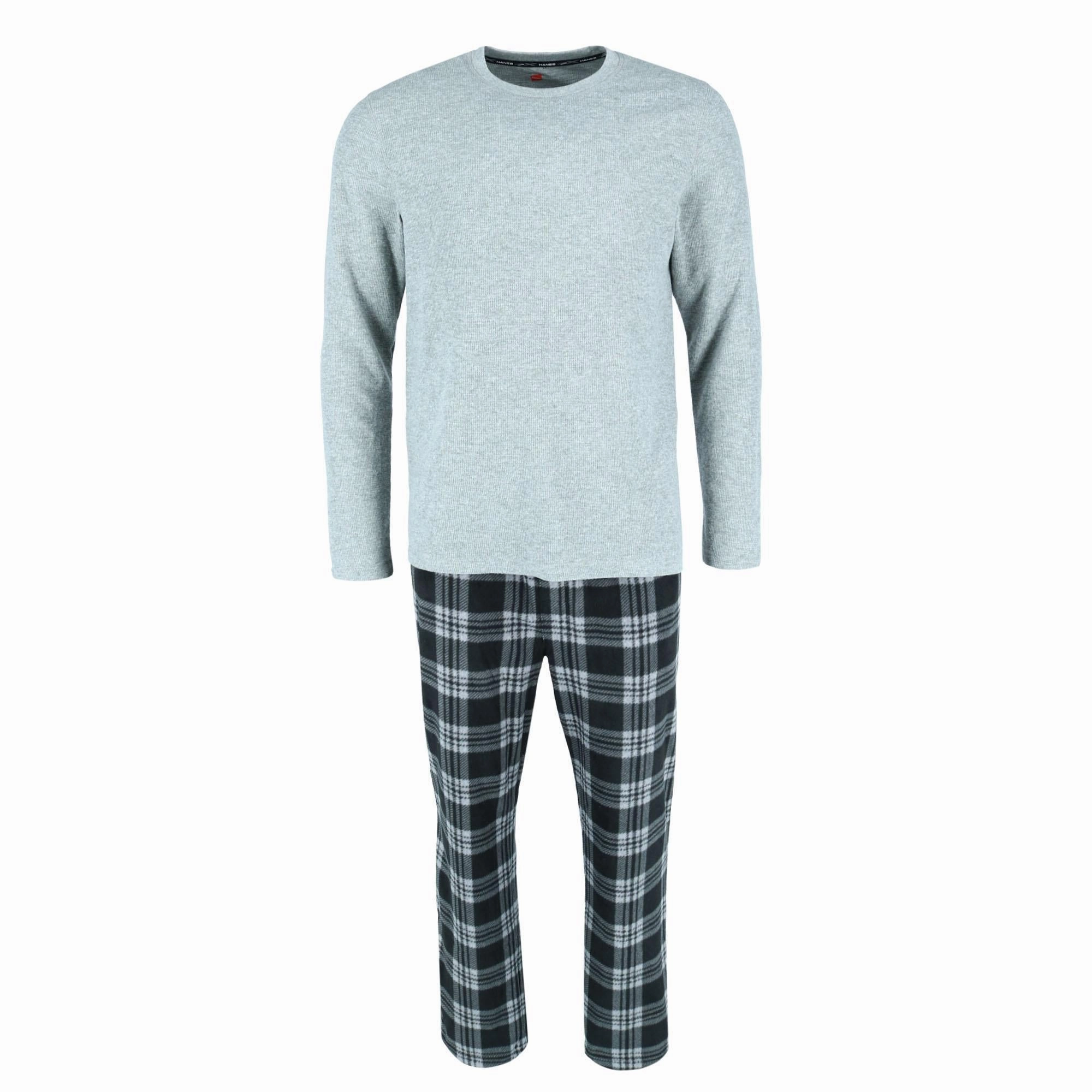 Men's Big and Tall X Temp Micro Fleece Pajama Set