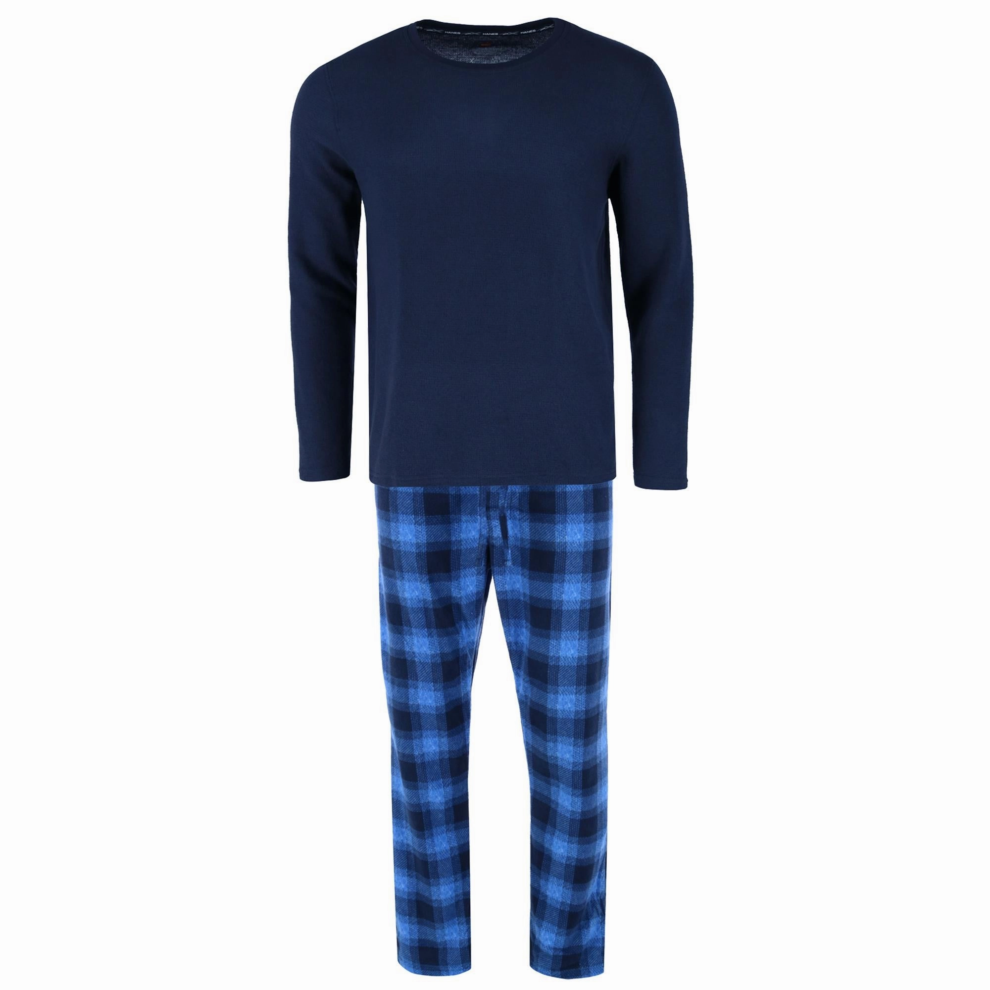 Men's Big and Tall X Temp Micro Fleece Pajama Set
