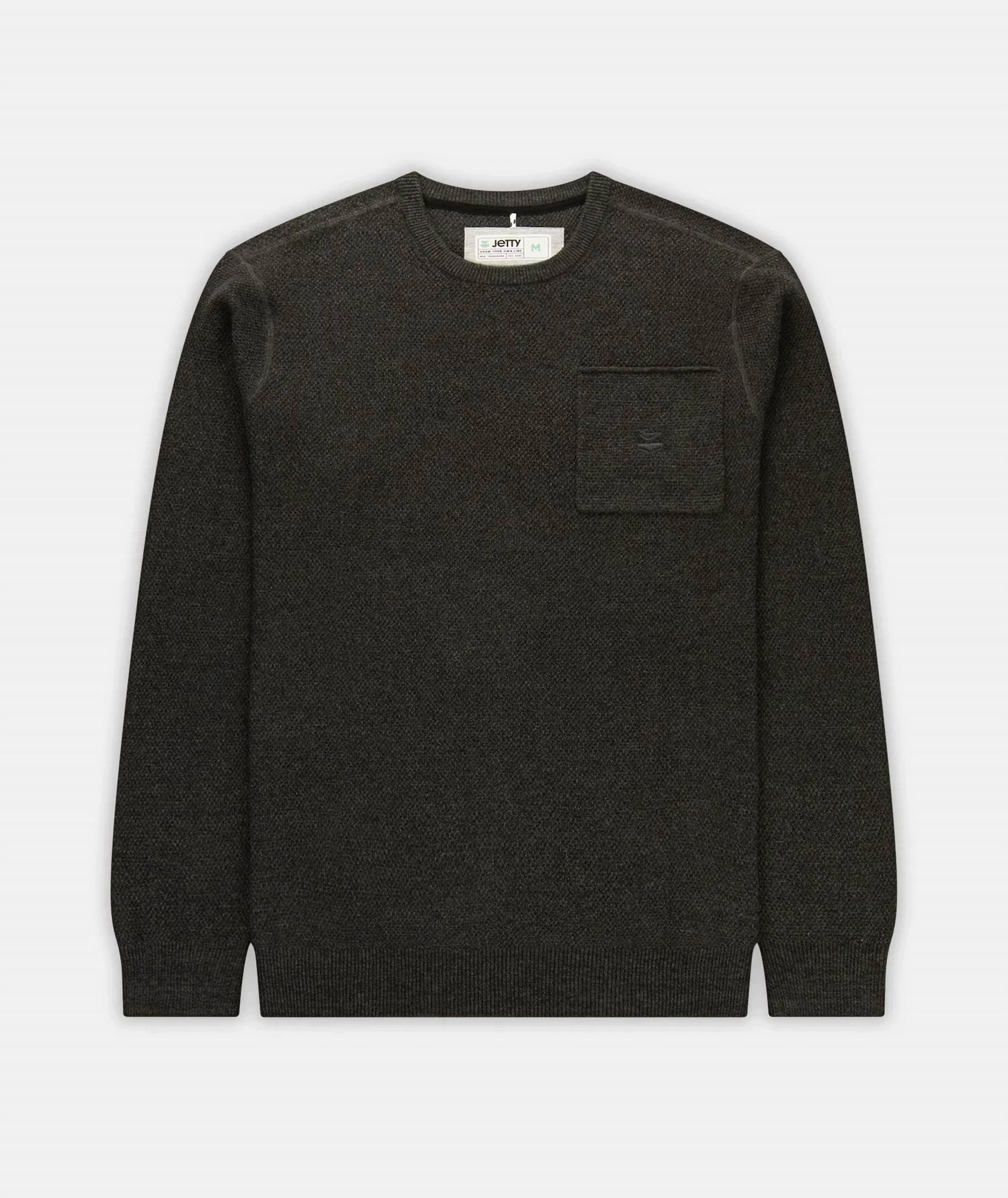Men's Brine Sweater In Charcoal