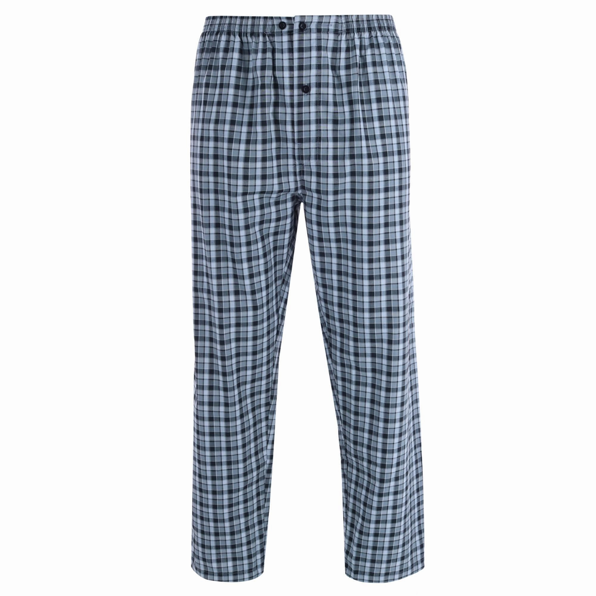 Men's Broadcloth Long Sleeve Pajama Set