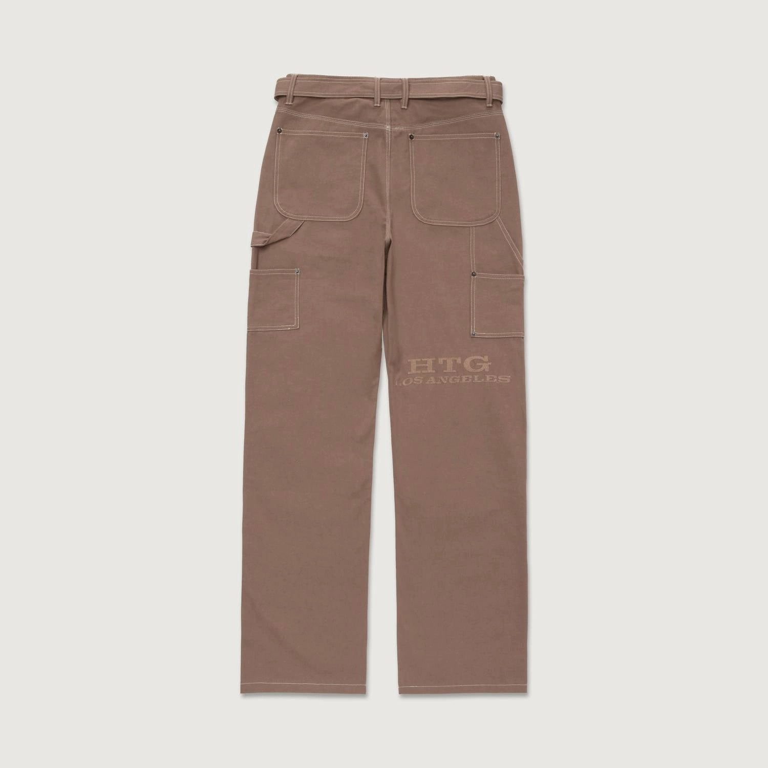 Men's Carpenter Belt Pant In Grey