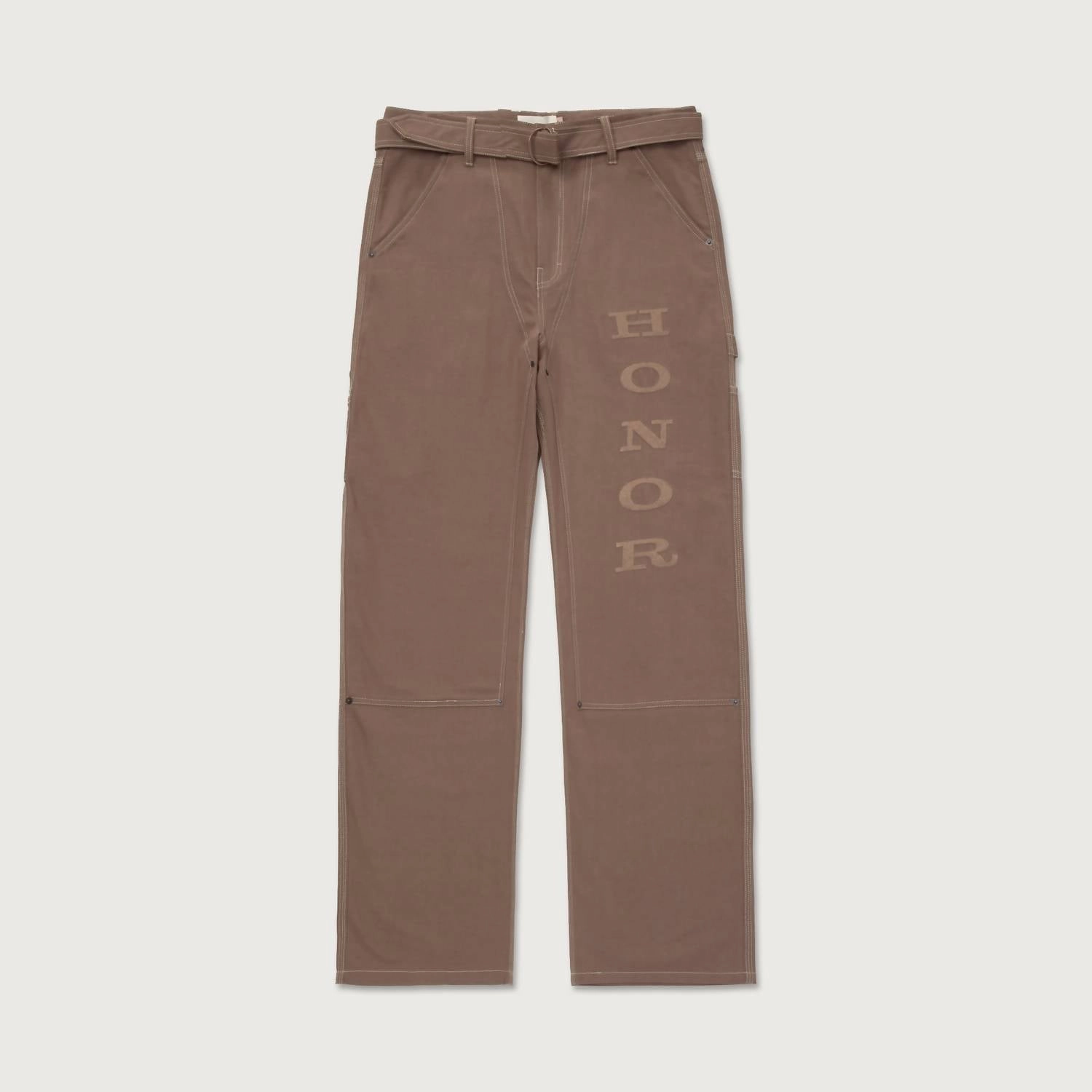 Men's Carpenter Belt Pant In Grey