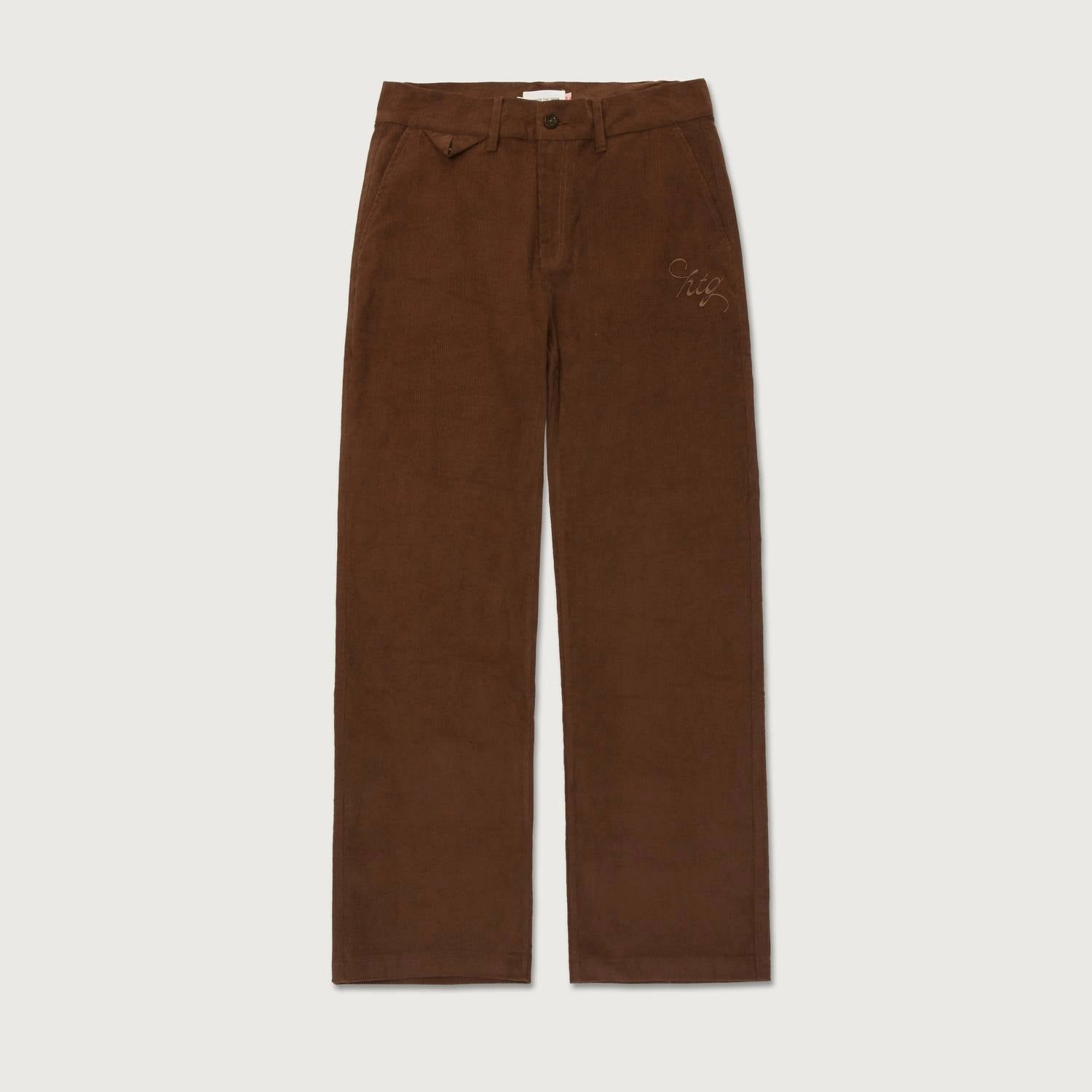 Men's Crease Pant In Brown