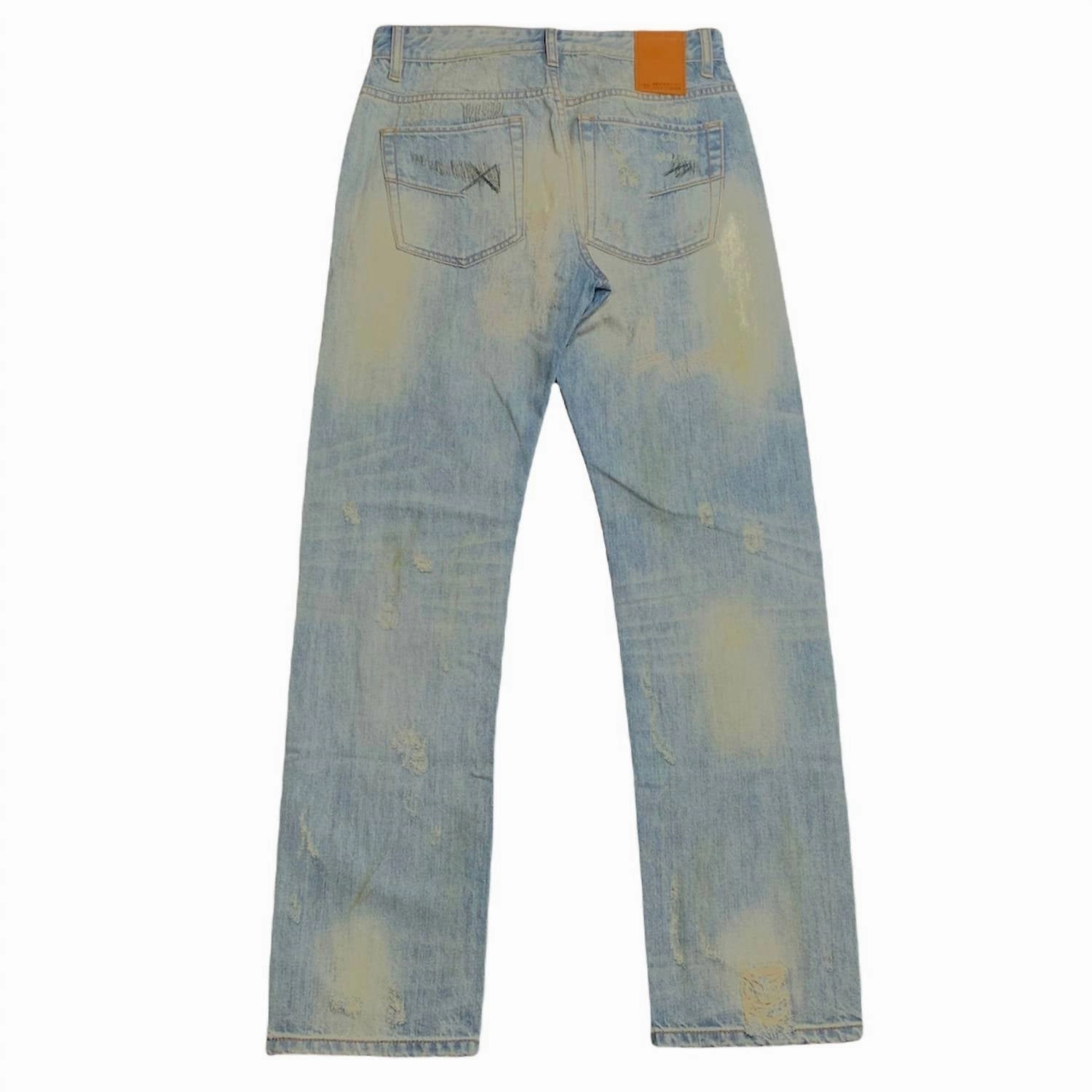 Men's Destroyed Jeans In 400 Blue