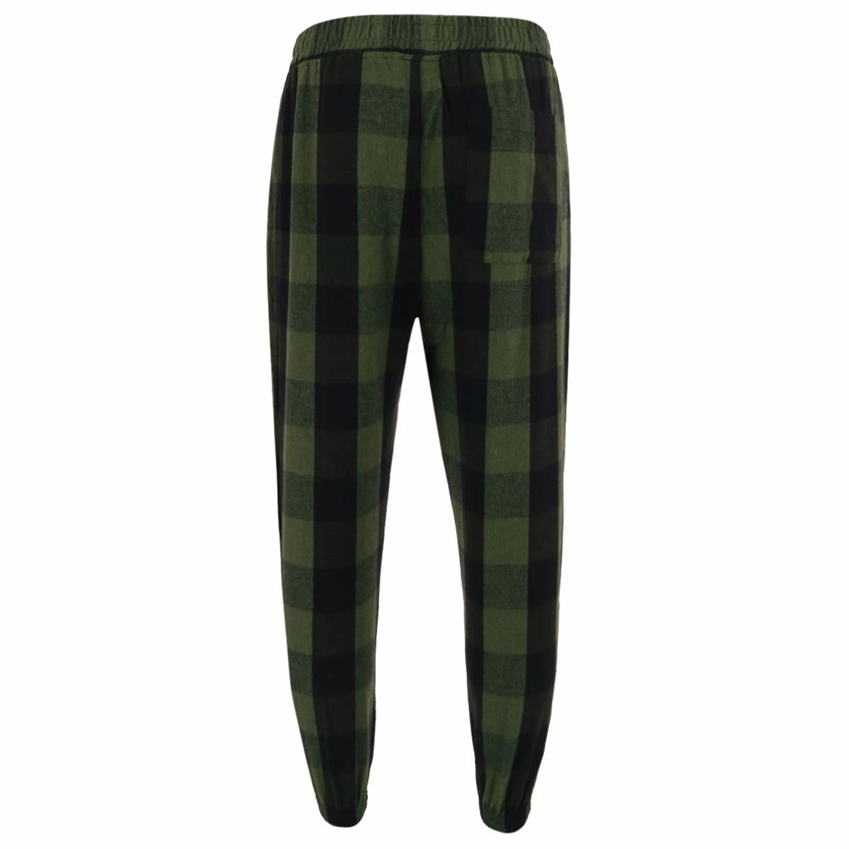 Men's Flannel Plaid Jogger Pant