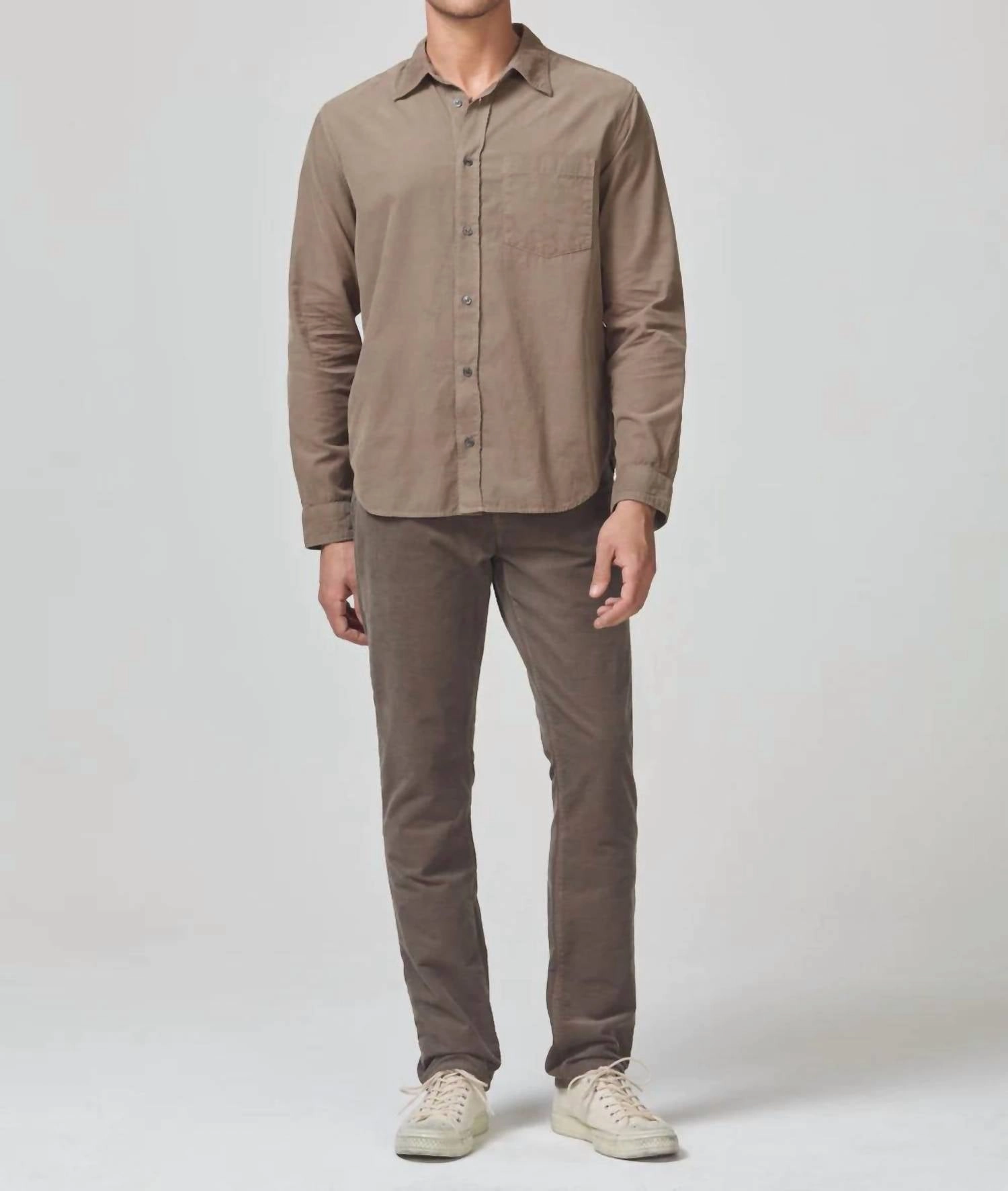 Men's Gage Cord Jeans In Vetvier