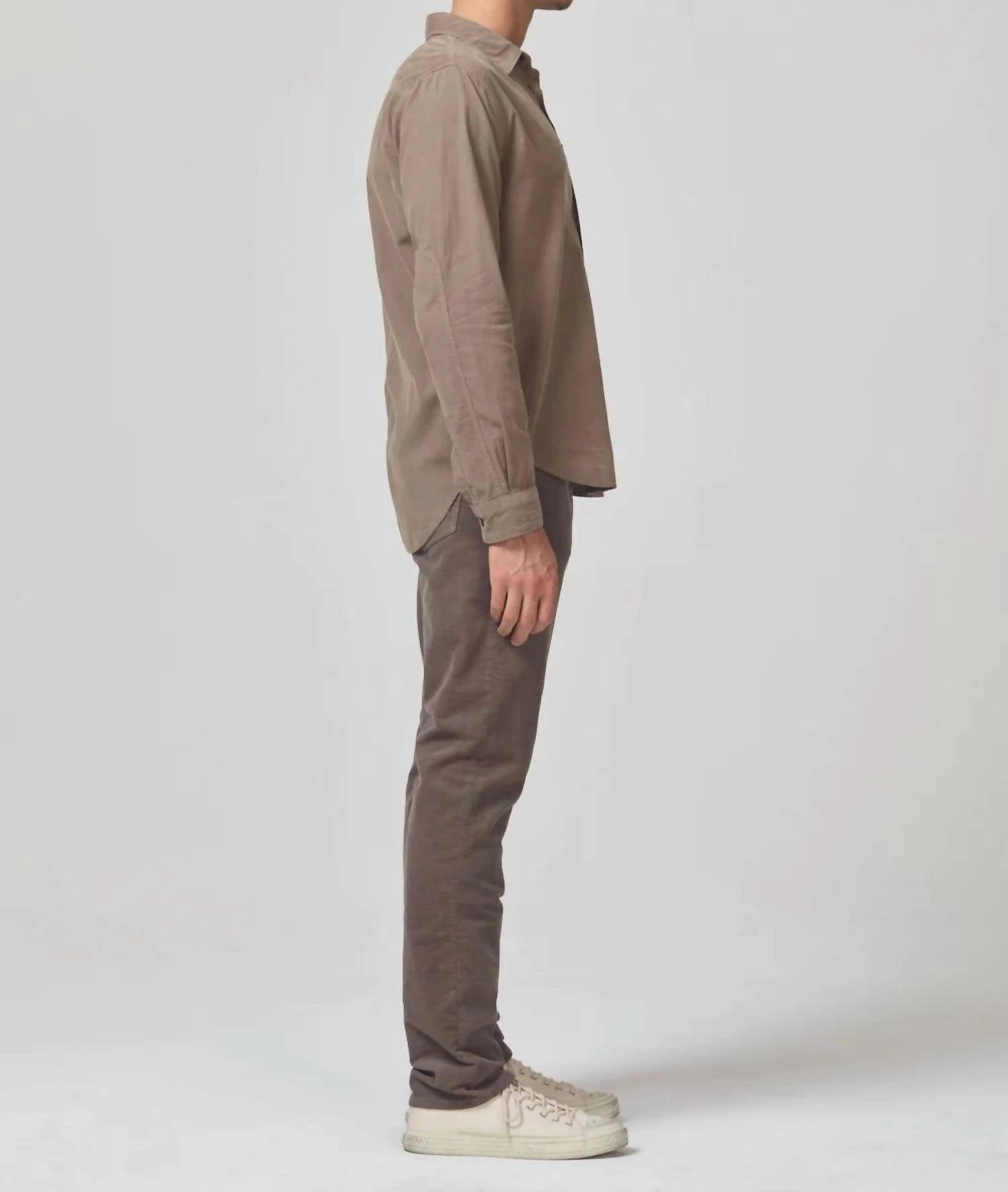 Men's Gage Cord Jeans In Vetvier
