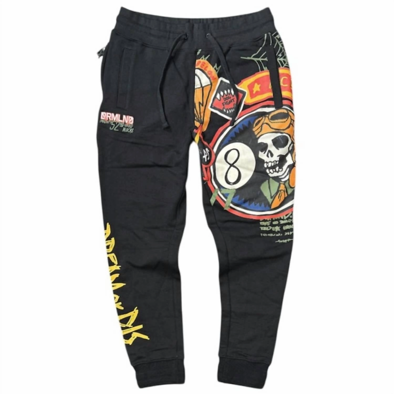 Men's Lightning Storm Squadron Sweatpants In Black