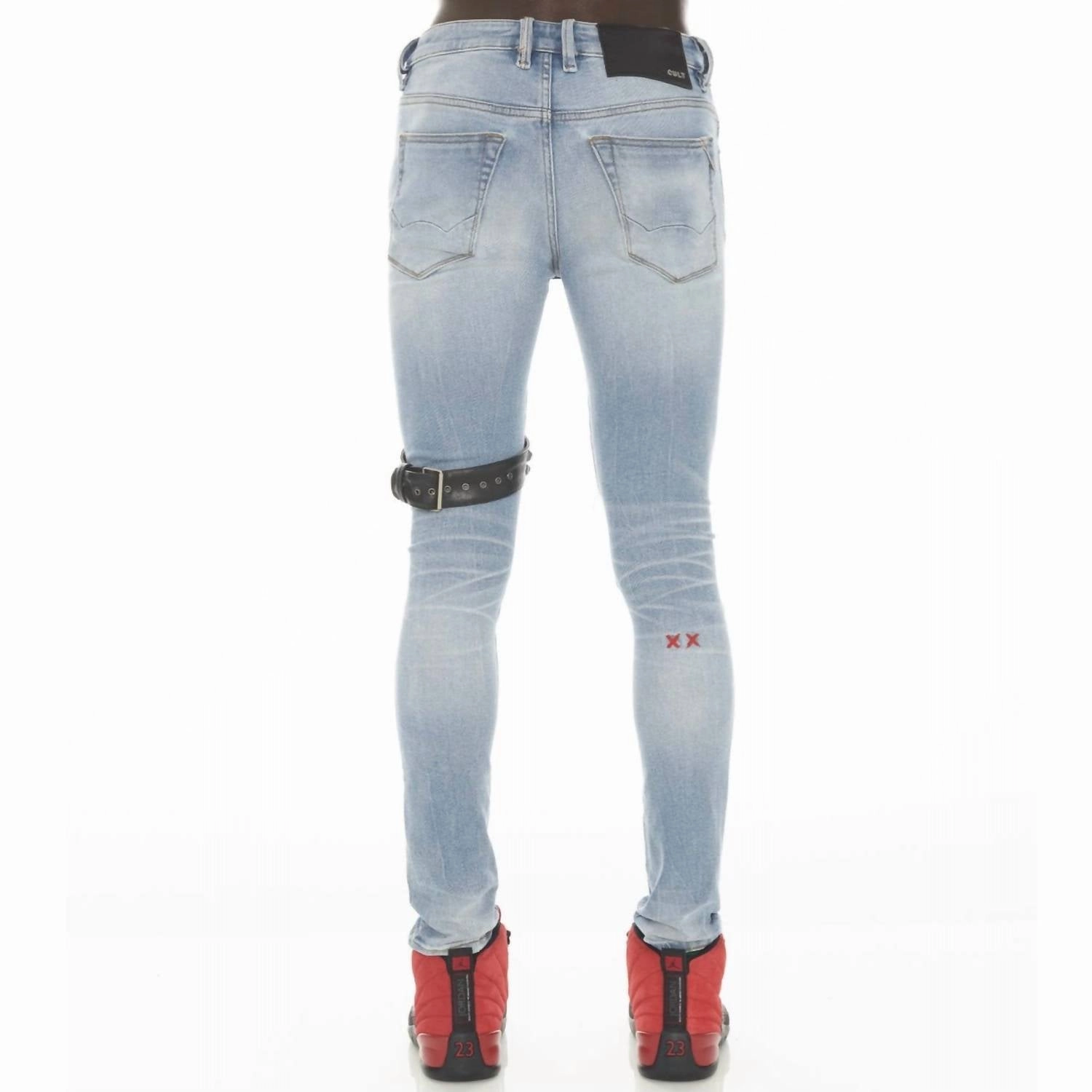Men's Motley 220 Super Skinny Denim In Crue