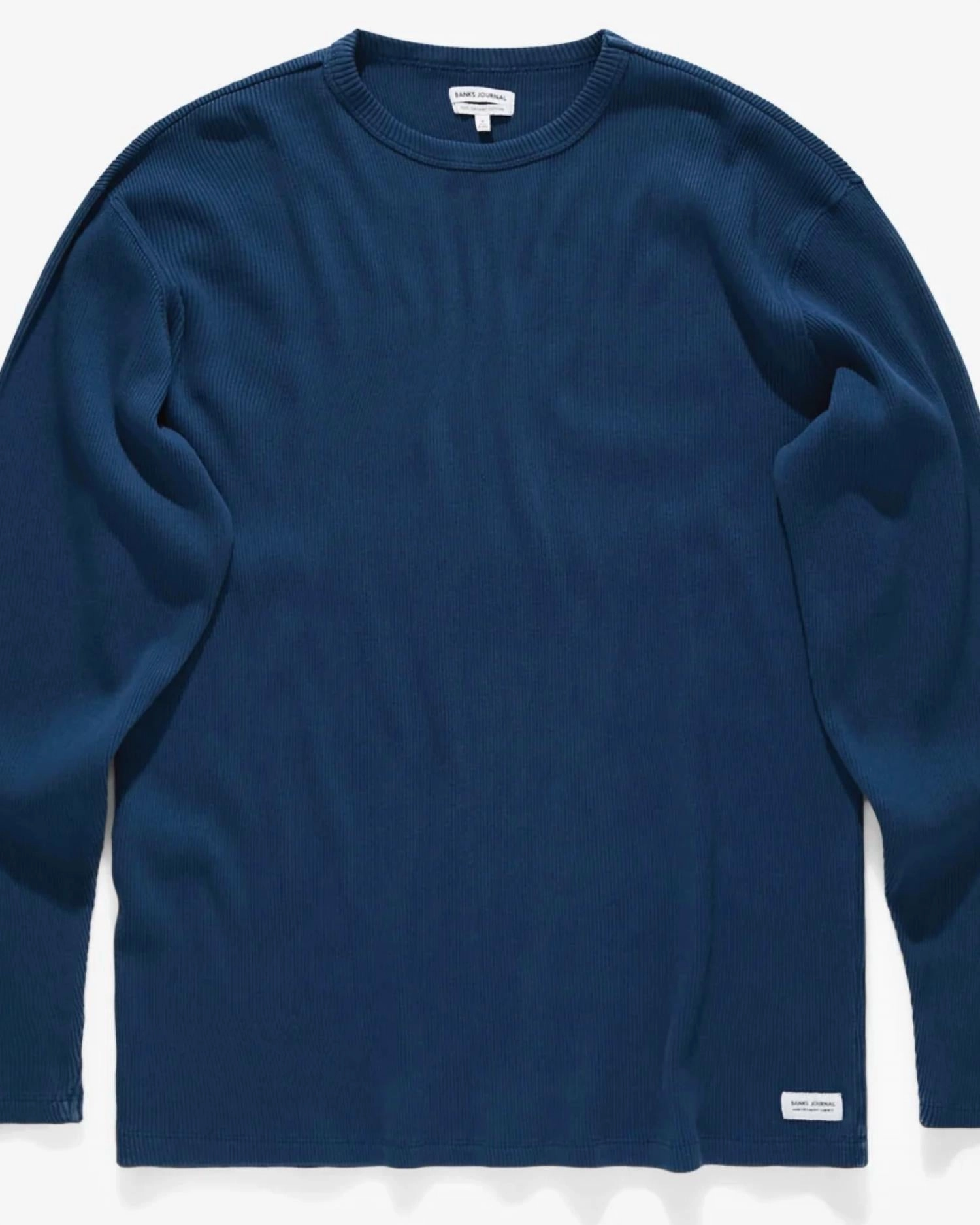Men's Parade Transseasonal Sweater In Insignia Blue