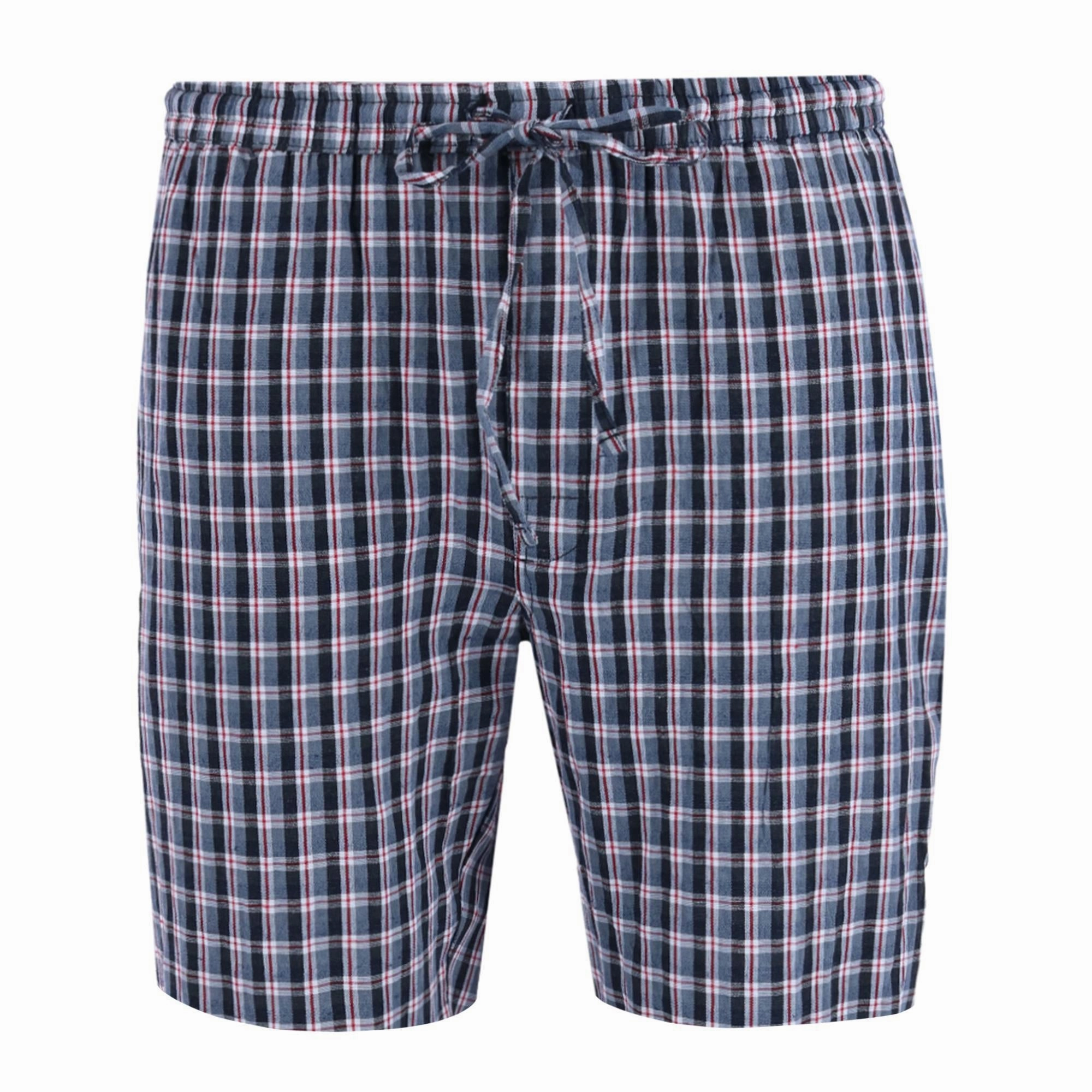 Men's Plaid Lounge Shorts