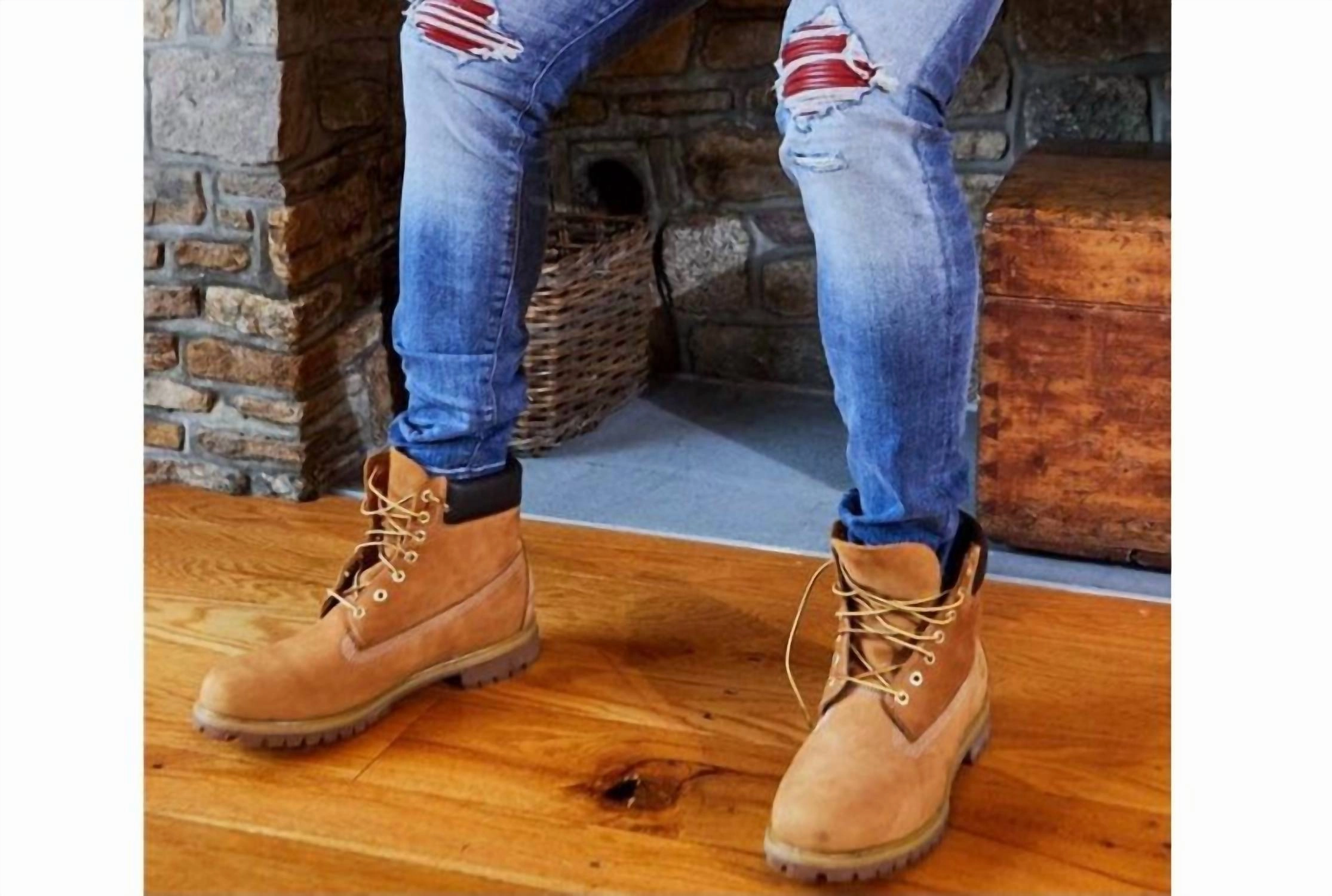 Men's Ross Morningside Denim Jean In Aged Wash