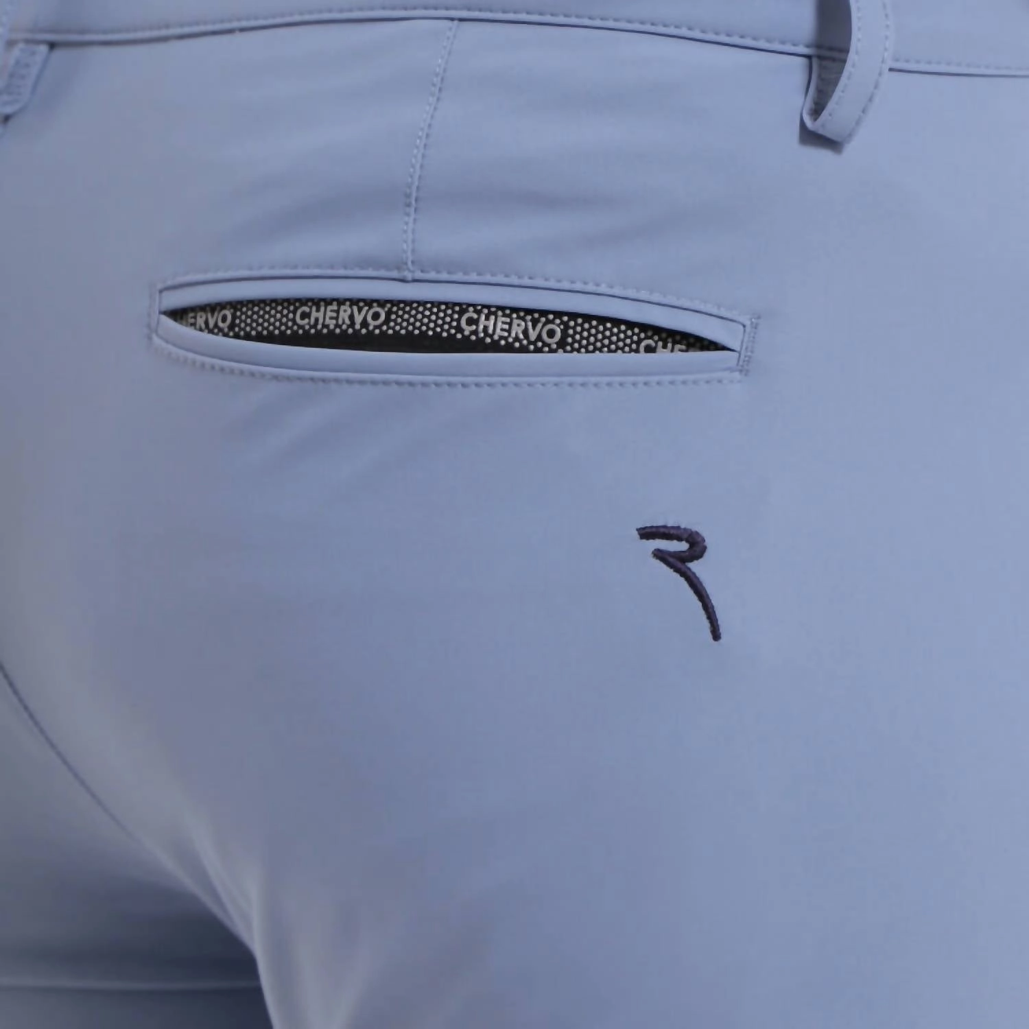 Men's Sassetto Four Way Stretch Trouser In Summer Blue