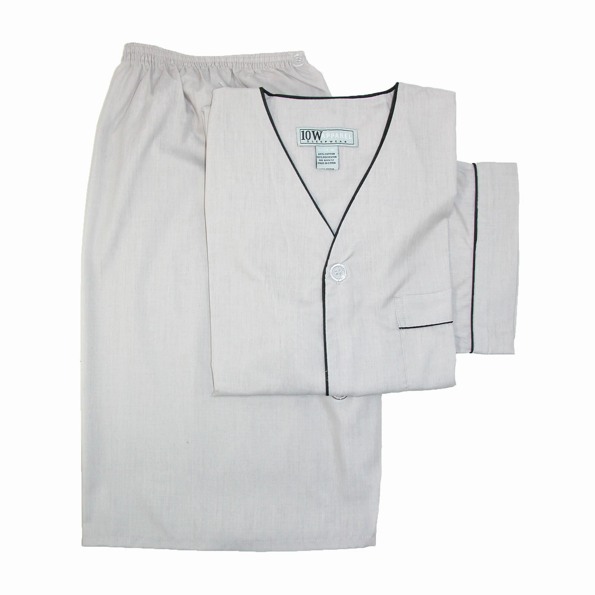 Men's Short Sleeve Short Leg Pajama Set