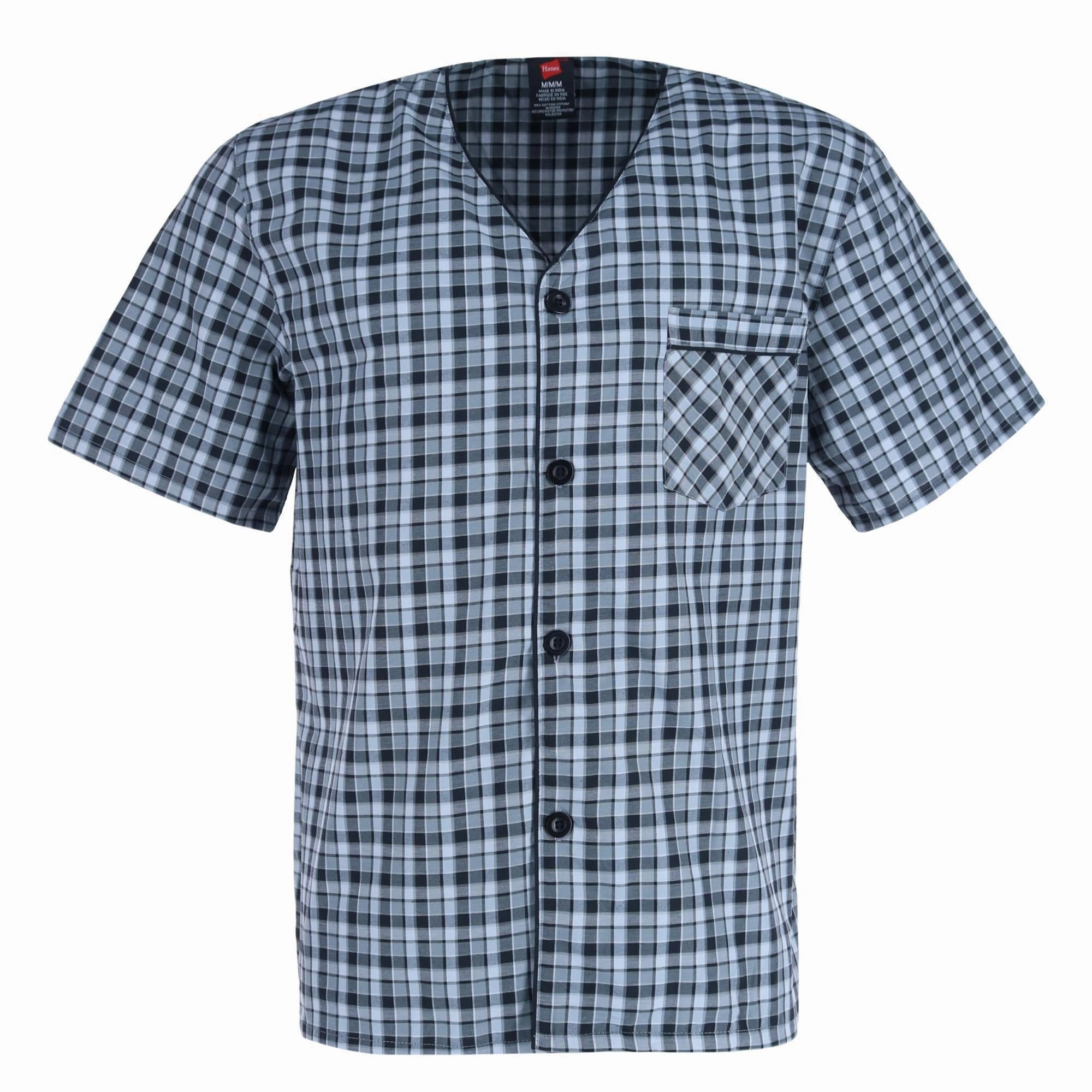 Men's Short Sleeve Short Leg Pajama Set