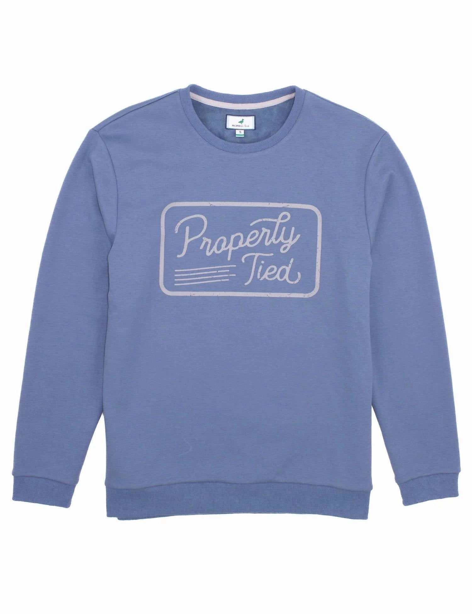 Men's Stride Crew In Space Blue