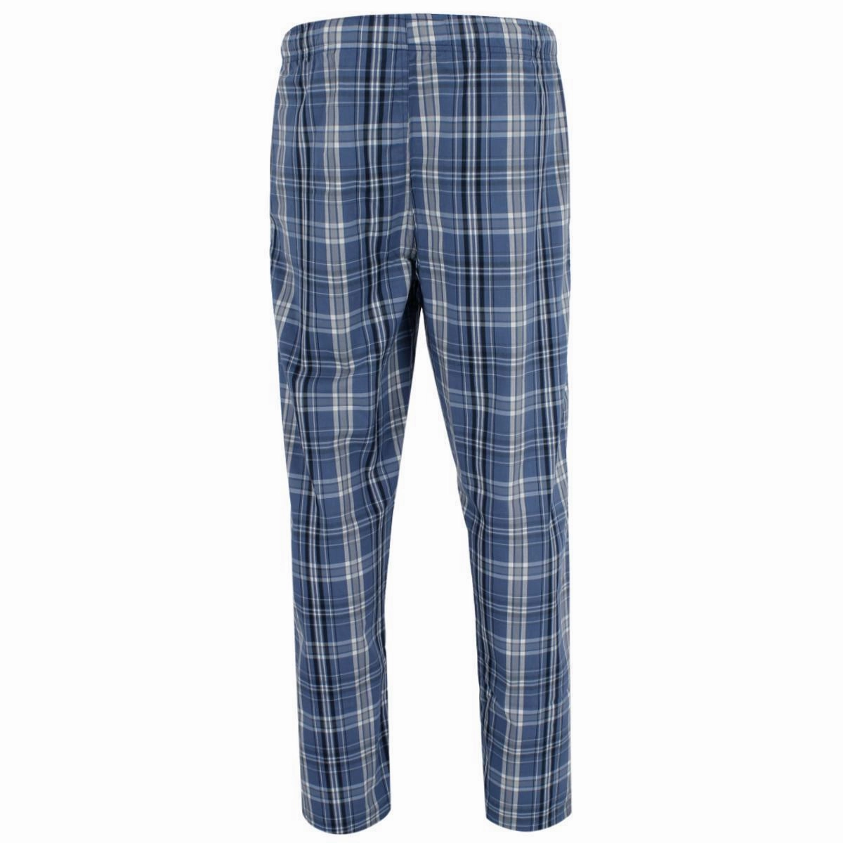 Men's Tag Free Comfort Flex Plaid Pajama Lounge Pant