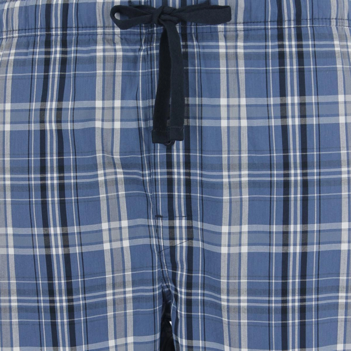 Men's Tag Free Comfort Flex Plaid Pajama Lounge Pant