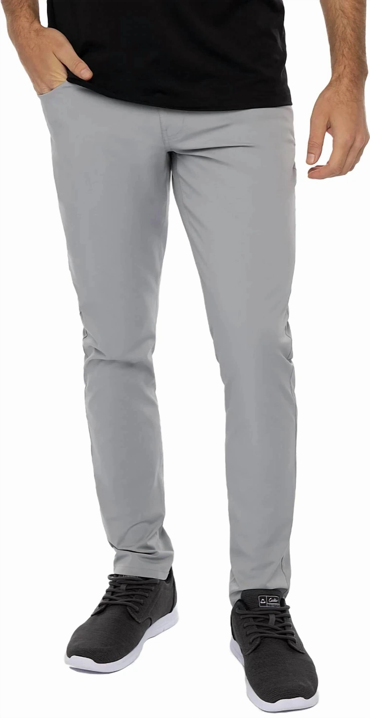 Men's Trevino 5-Pocket Golf Pants In Grey