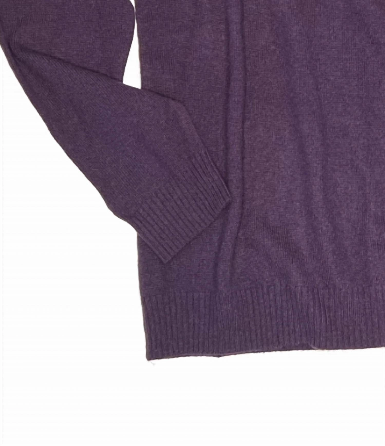 Men's Turtleneck Sweater In Royalty