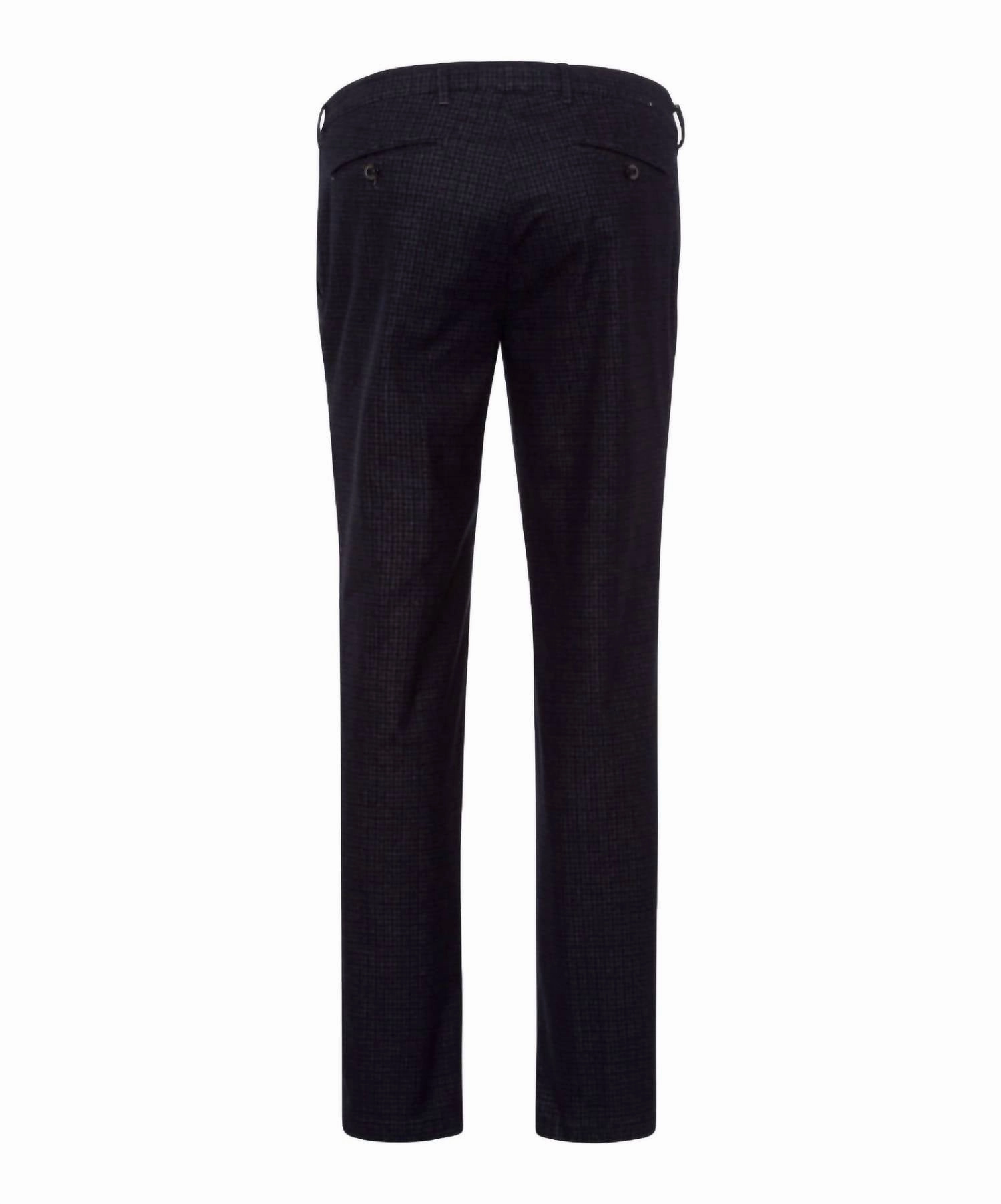Men's Woolook Houndstooth Chuck Five Pocket Trousers In Athletic