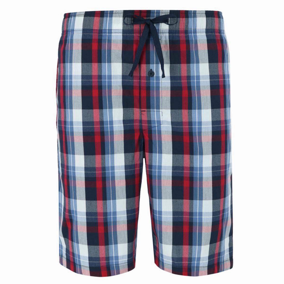 Men's Woven Tagless Plaid Shorts (Pack of 2)