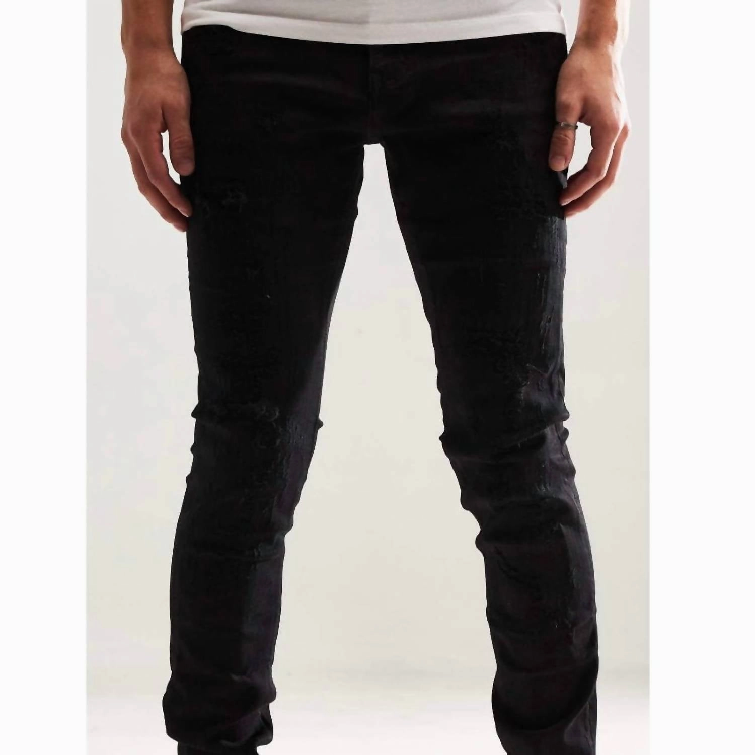 Men's Yorke Denim Jean In Jet Black