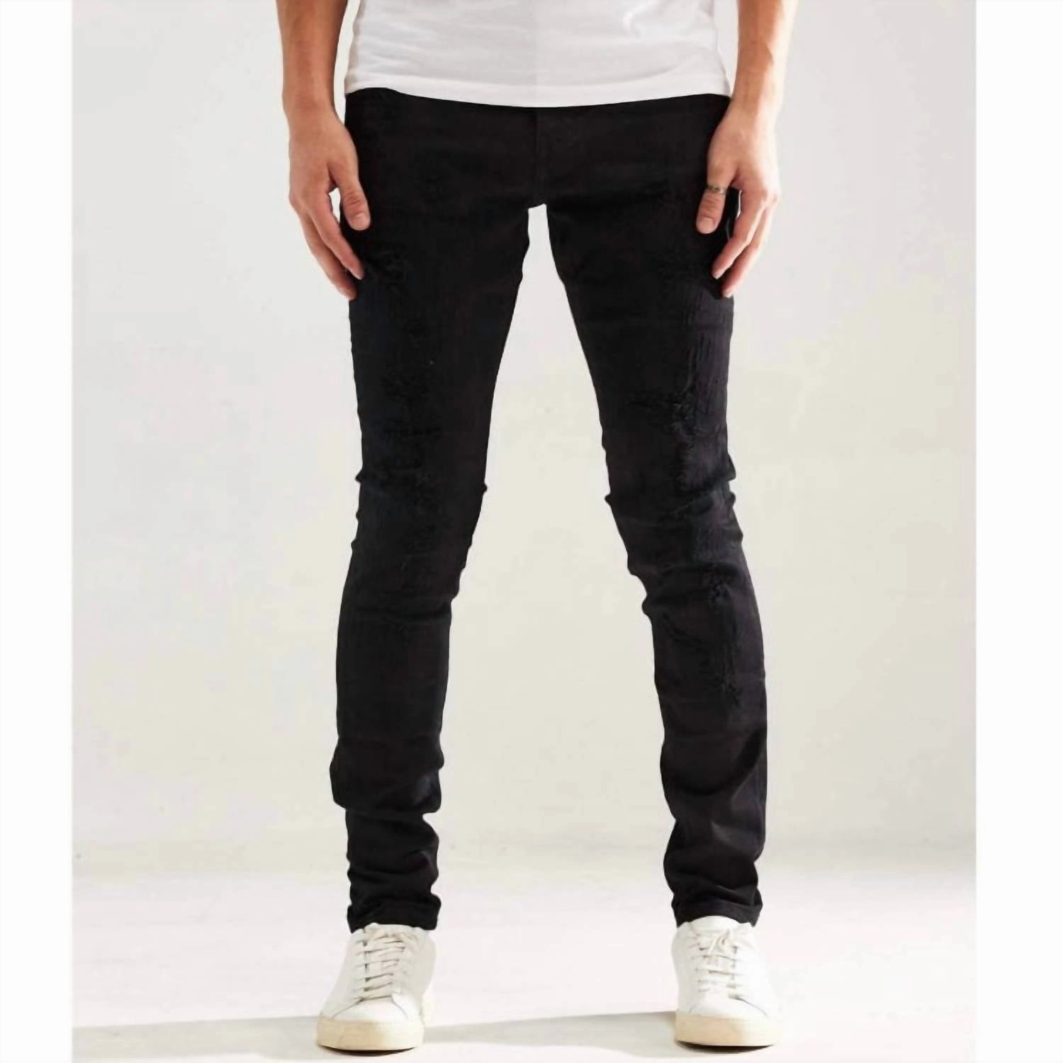 Men's Yorke Denim Jean In Jet Black
