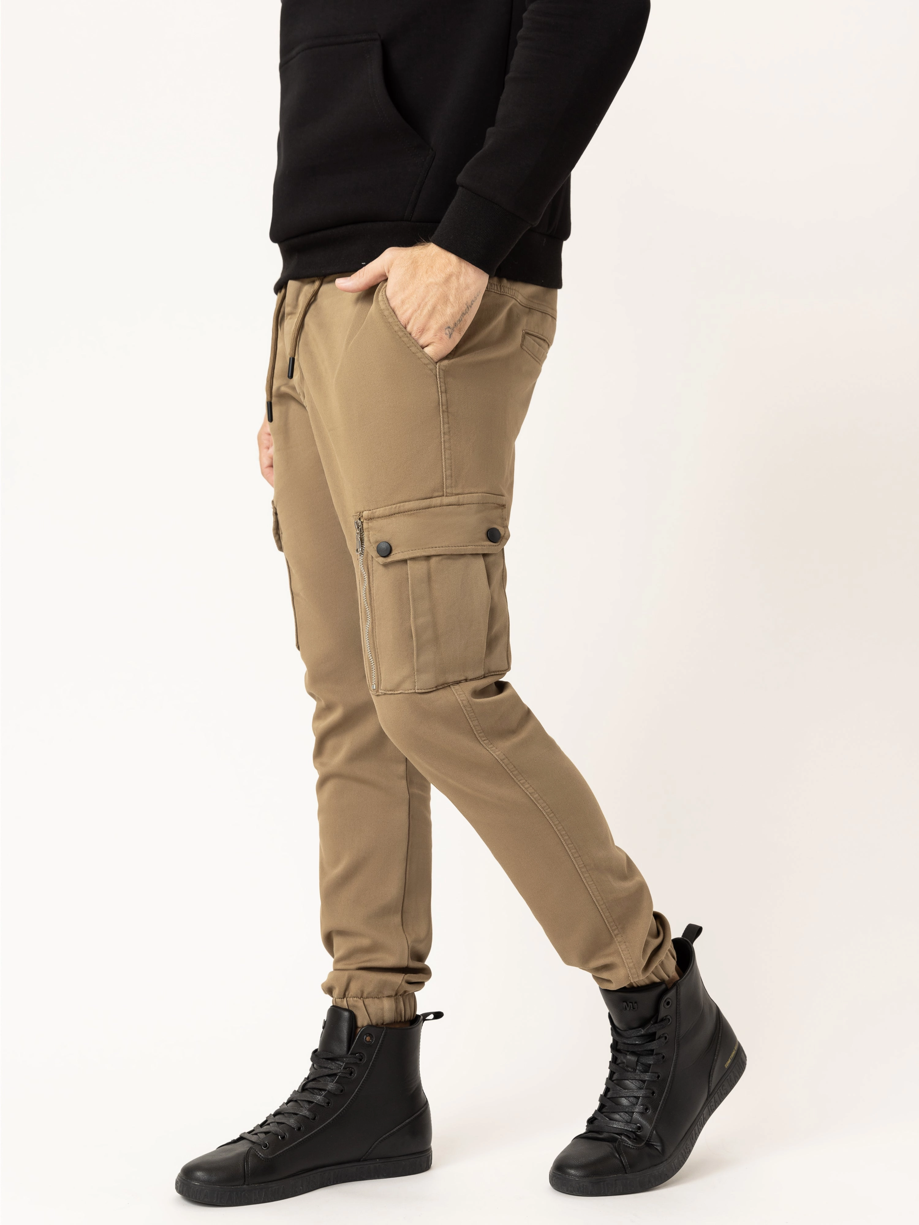 Mens Cargo Woven Pants