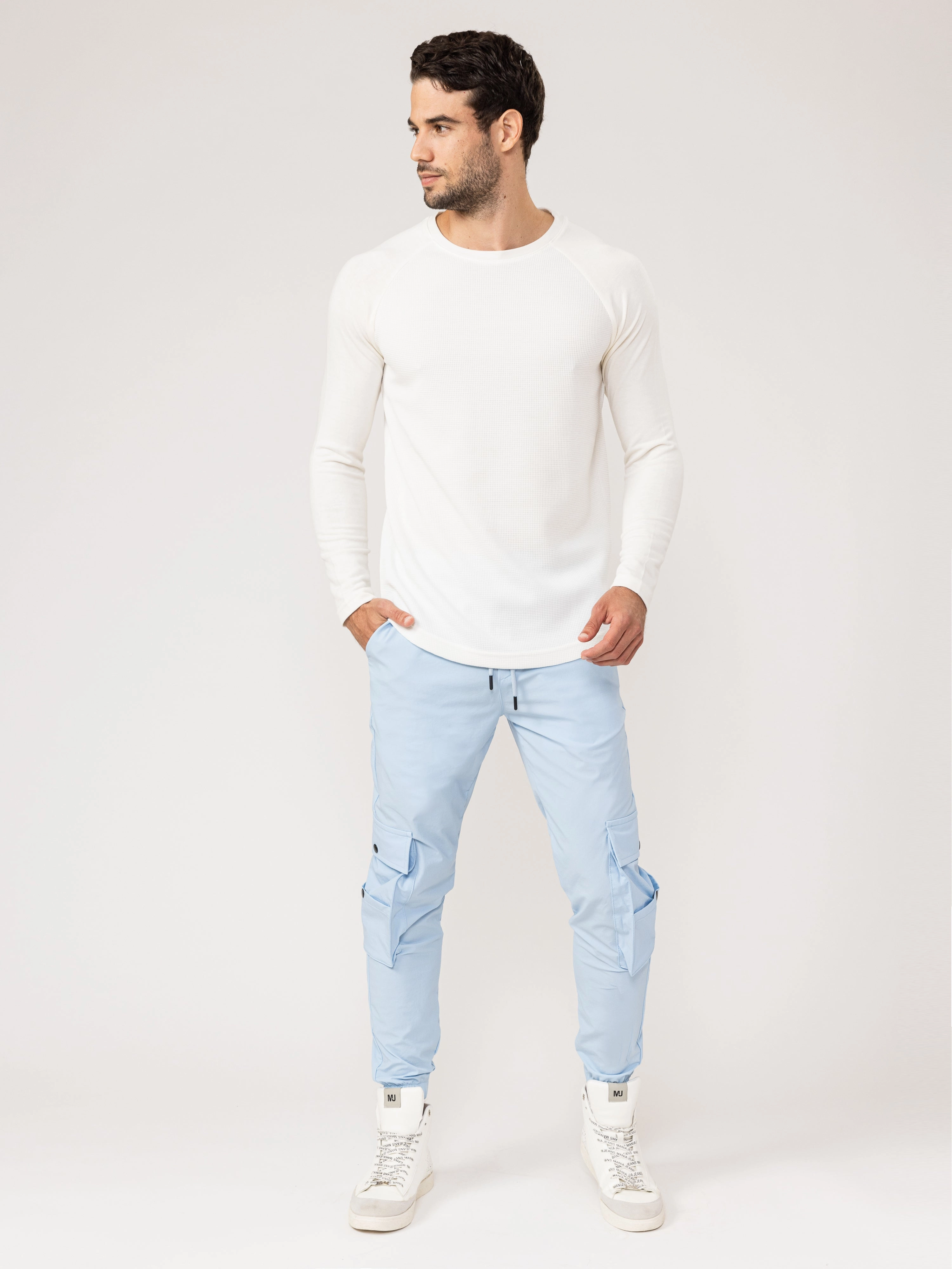 Mens Cargo Woven Pants